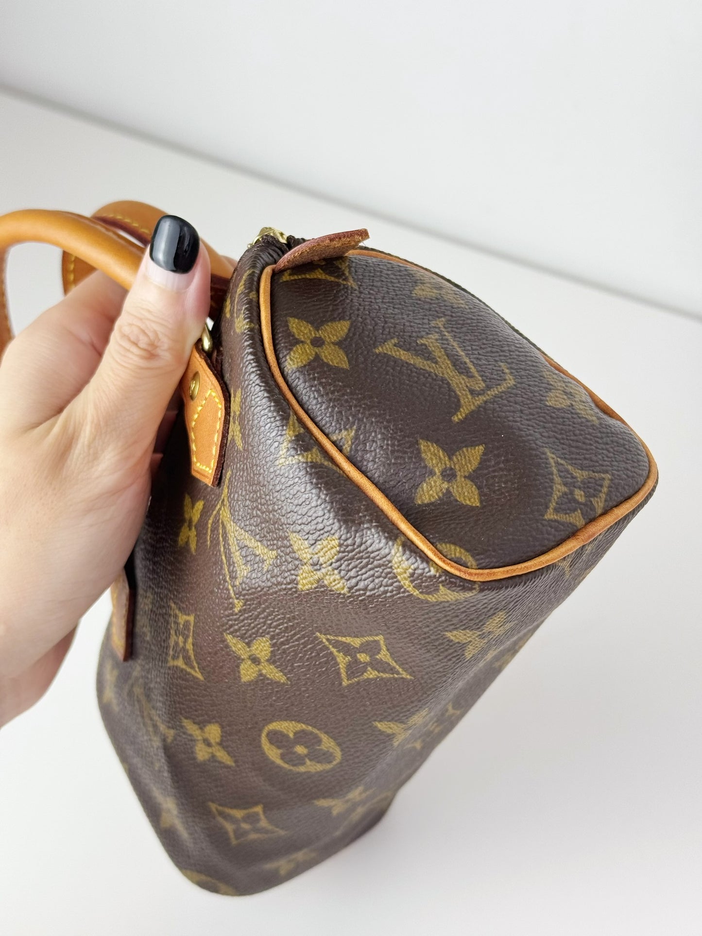 Louis Vuitton Vintage Mini Speedy Handbag Crossbody Bag
