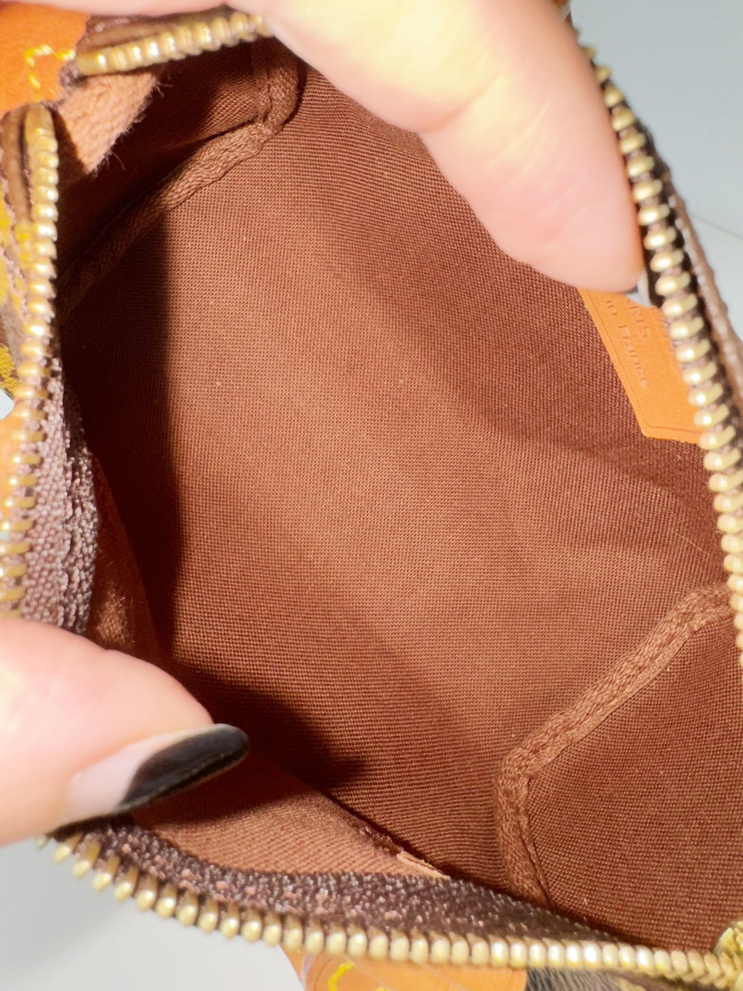 Louis Vuitton Vintage Mini Speedy Handbag Crossbody Bag