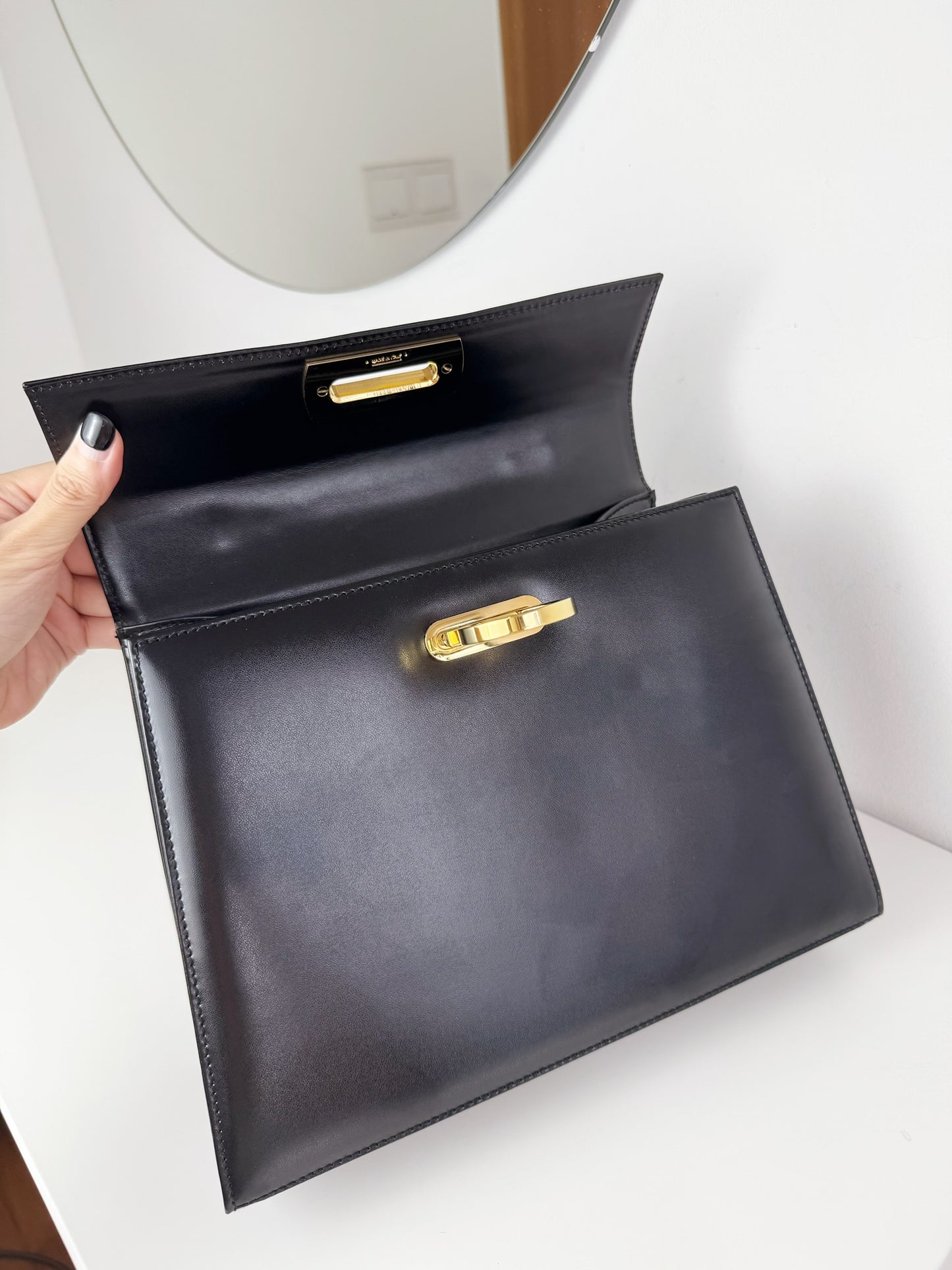 Salvatore Ferragamo Vintage Gancini Handbag Crossbody Bag
