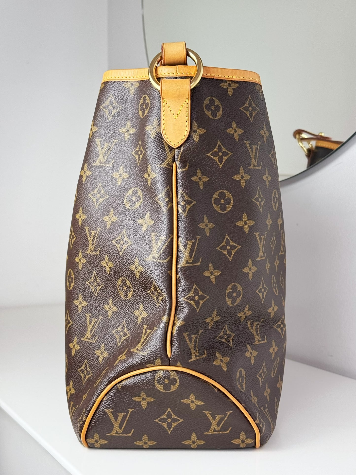 Louis Vuitton Vintage Delightful MM Tote Crossbody Bag