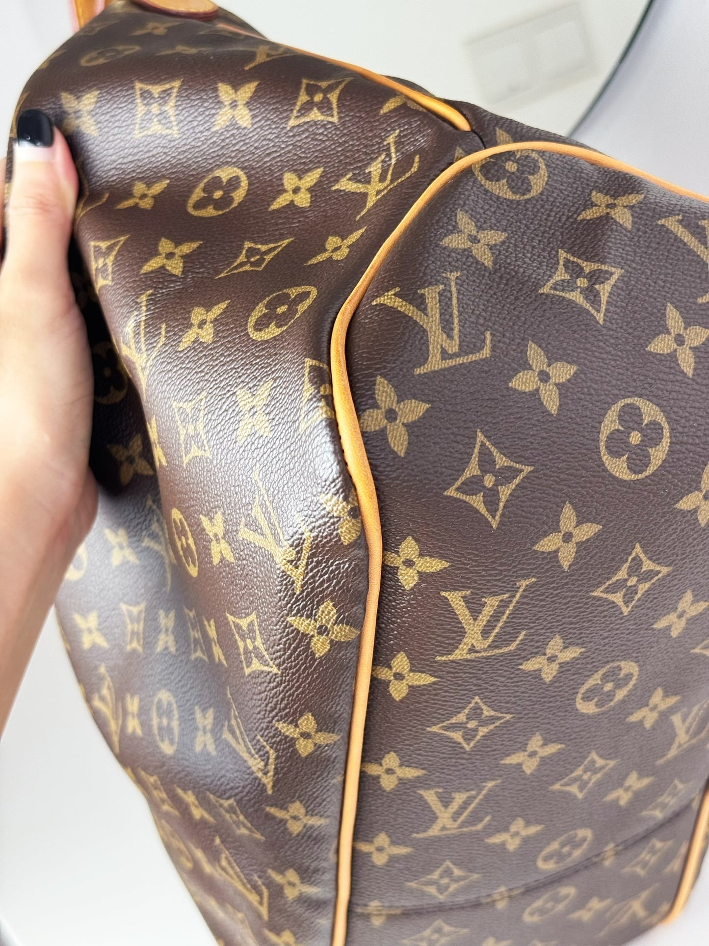 Louis Vuitton Vintage Delightful MM Tote Crossbody Bag