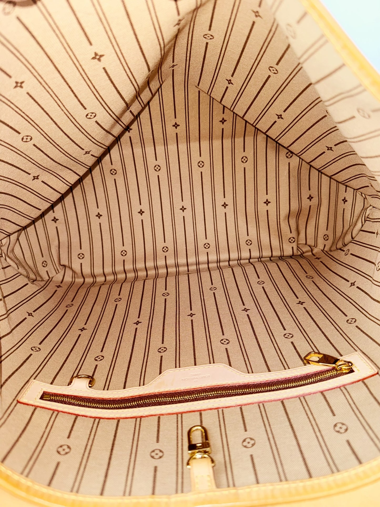 Louis Vuitton Vintage Delightful MM Tote Crossbody Bag