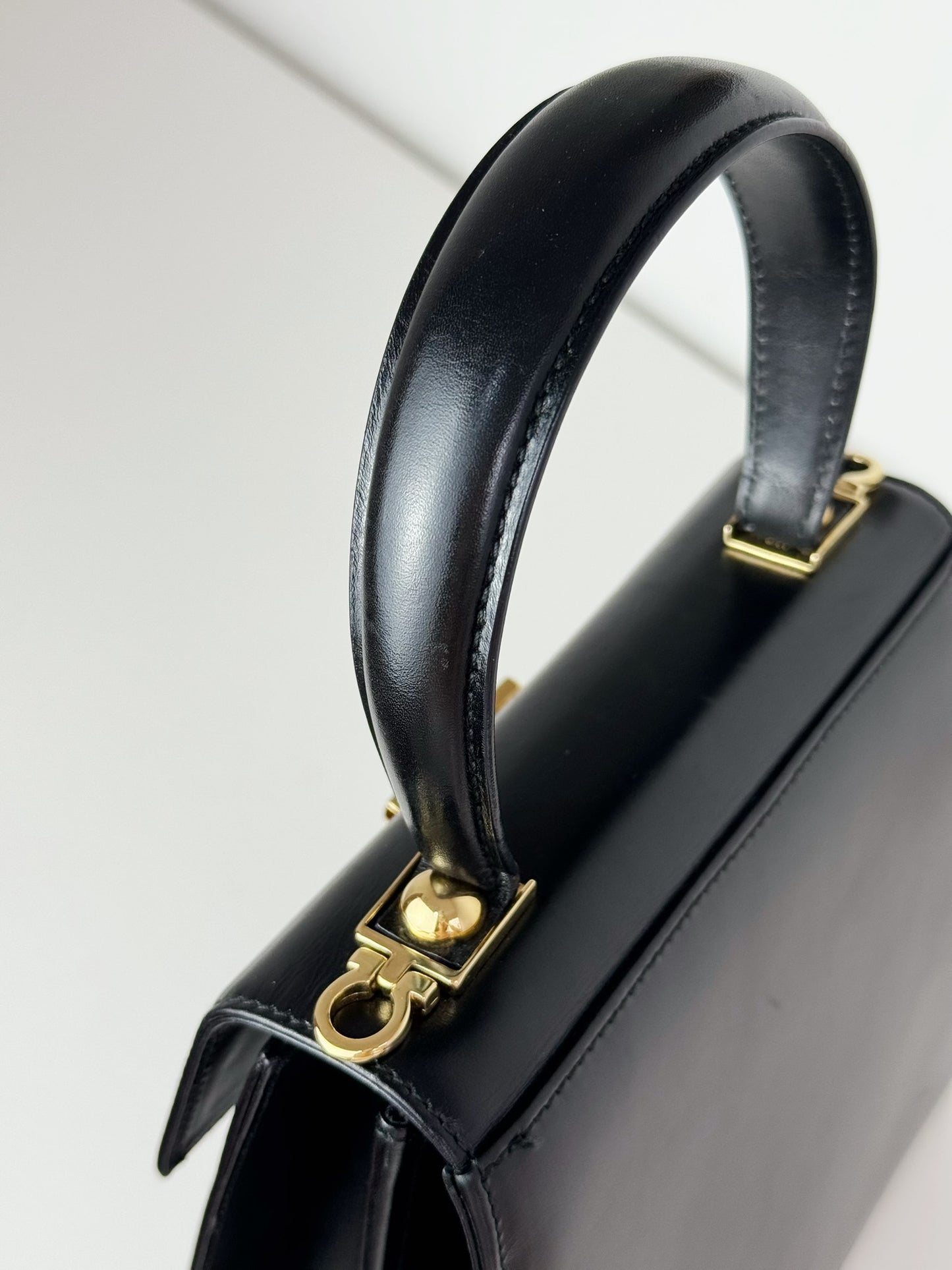 Salvatore Ferragamo Vintage Gancini Handbag Crossbody Bag