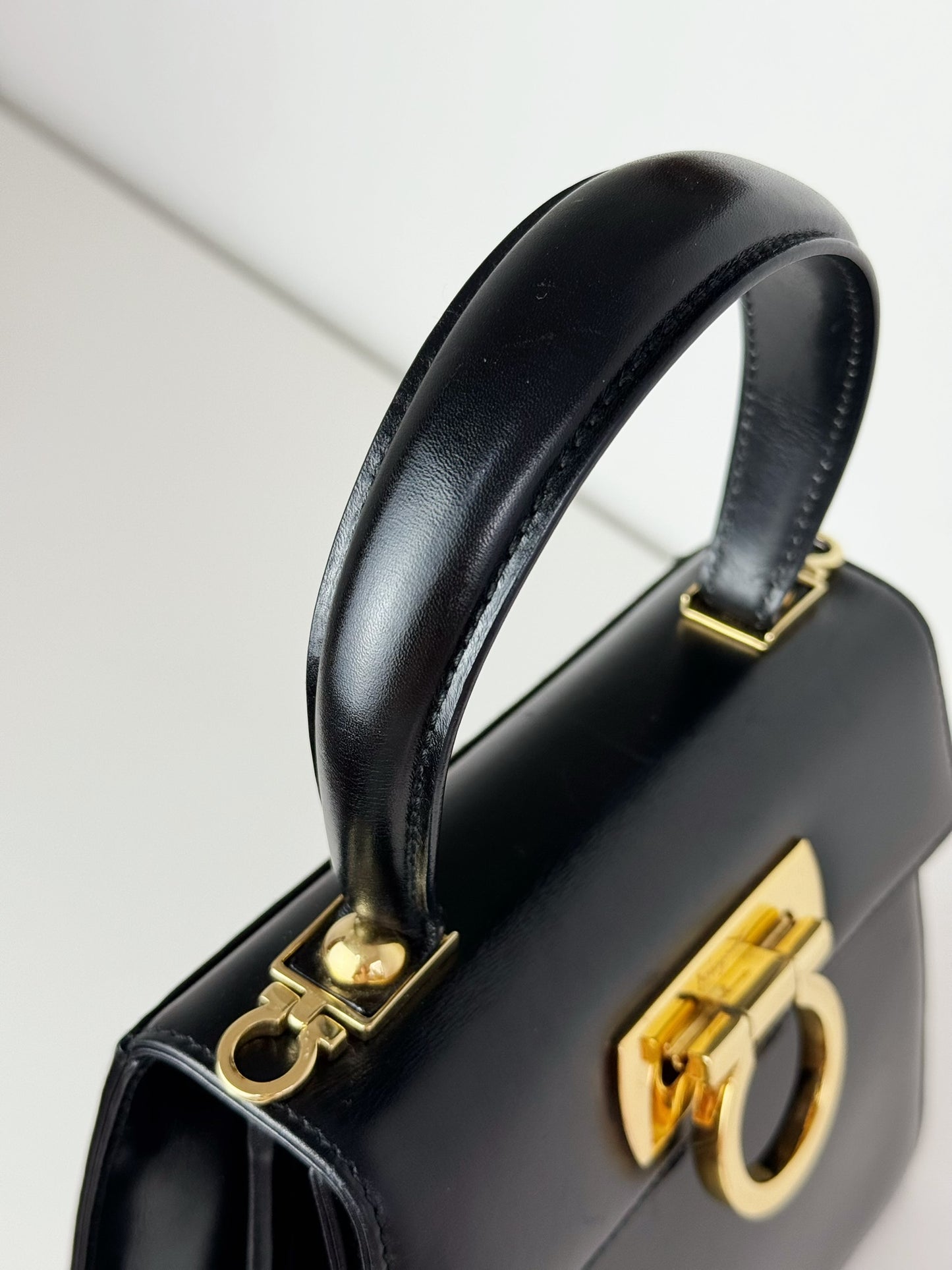 Salvatore Ferragamo Vintage Gancini Handbag Crossbody Bag