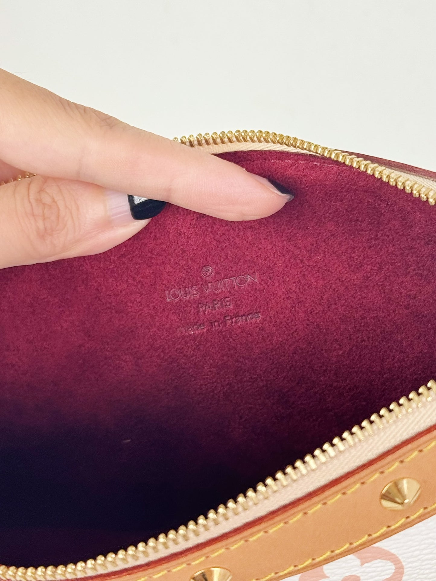 Louis Vuitton Vintage Takashi Murakami Multicolor Pochette Accessoires Shoulder Crossbody Bag