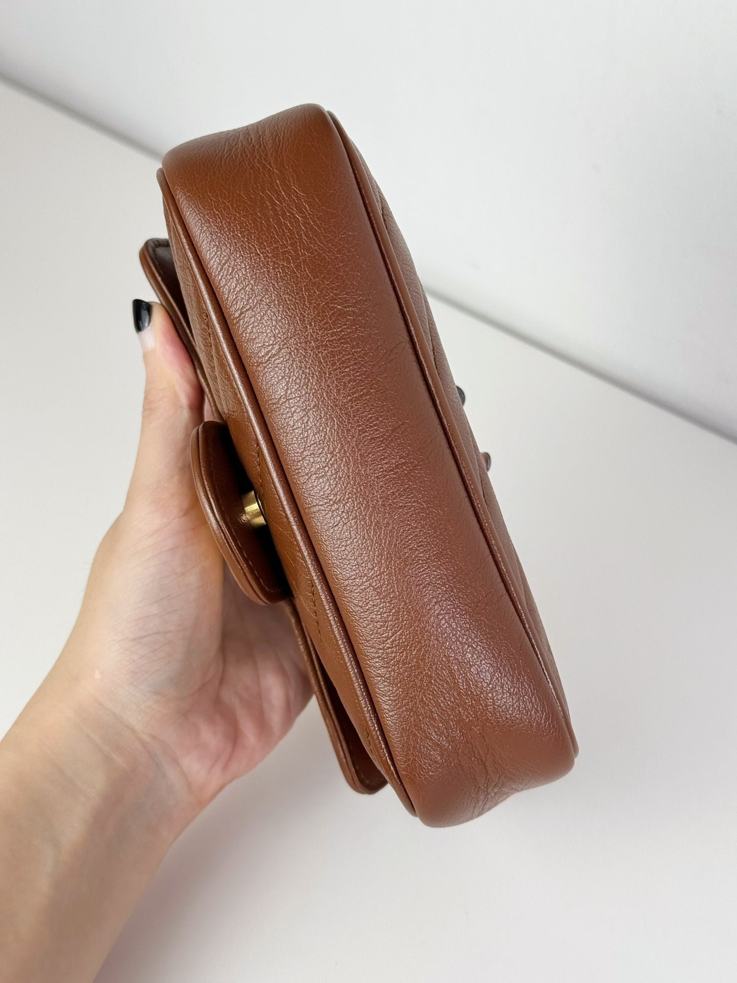 Gucci Vintage Super Mini Marmont Shoulder Crossbody Bag