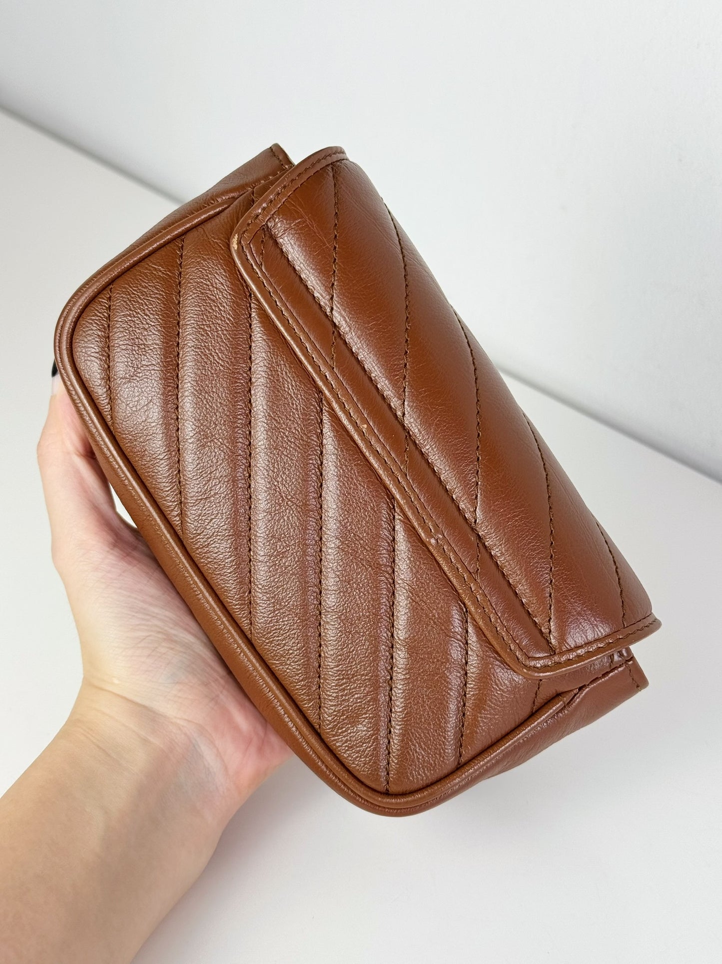 Gucci Vintage Super Mini Marmont Shoulder Crossbody Bag