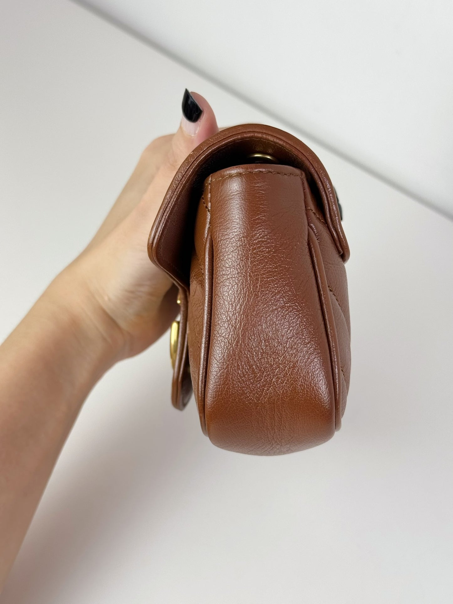 Gucci Vintage Super Mini Marmont Shoulder Crossbody Bag
