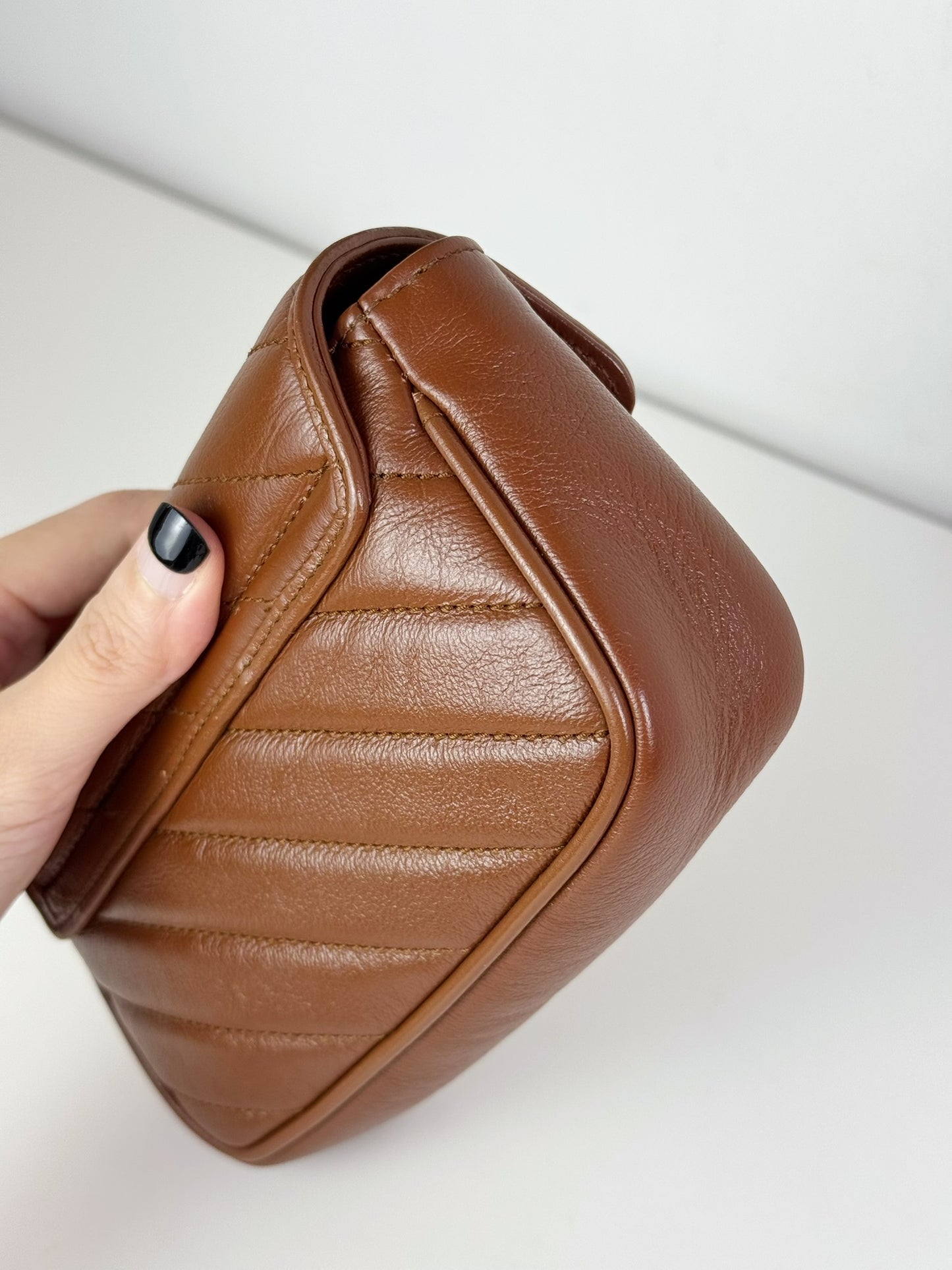 Gucci Vintage Super Mini Marmont Shoulder Crossbody Bag