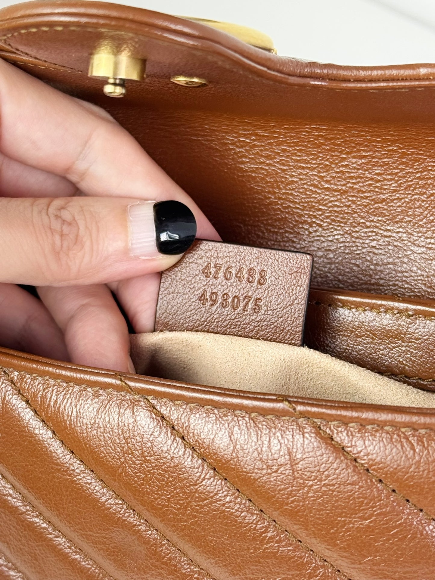 Gucci Vintage Super Mini Marmont Shoulder Crossbody Bag