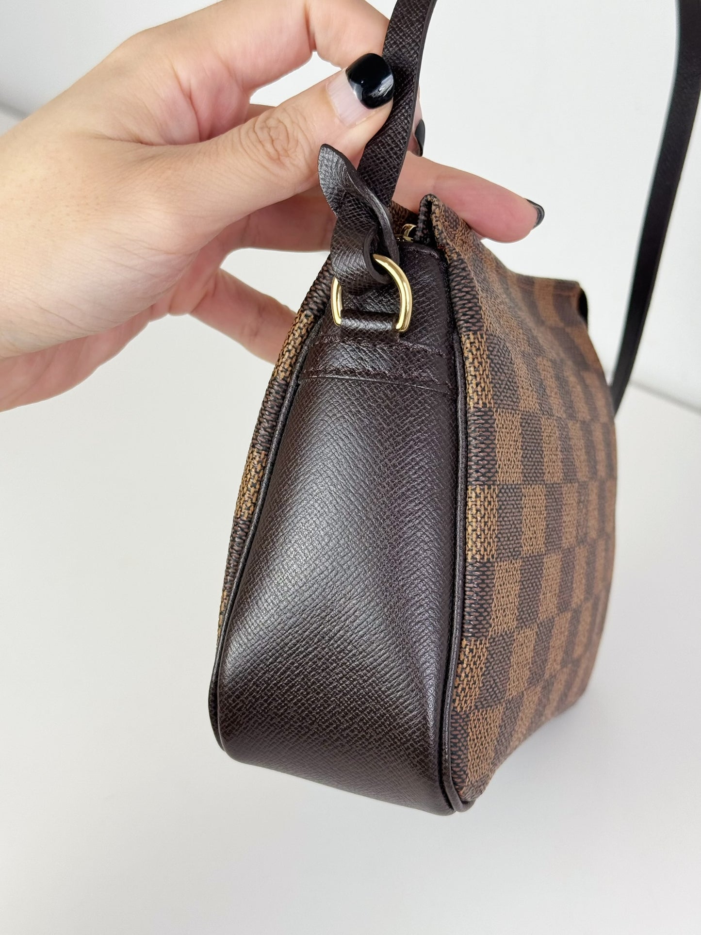 Louis Vuitton Vintage Damier Trousse Pochette Shoulder Crossbody Bag