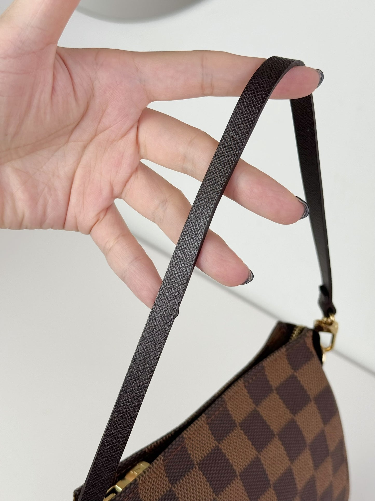 Louis Vuitton Vintage Damier Trousse Pochette Shoulder Crossbody Bag