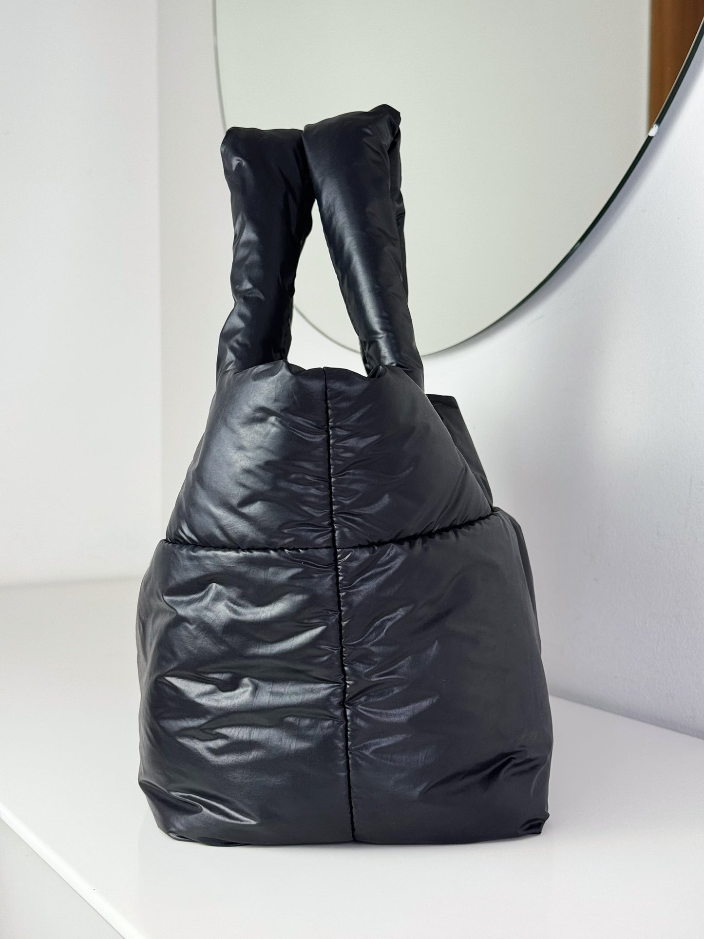Chanel Vintage Coco Cocoon Tote Shoulder Bag