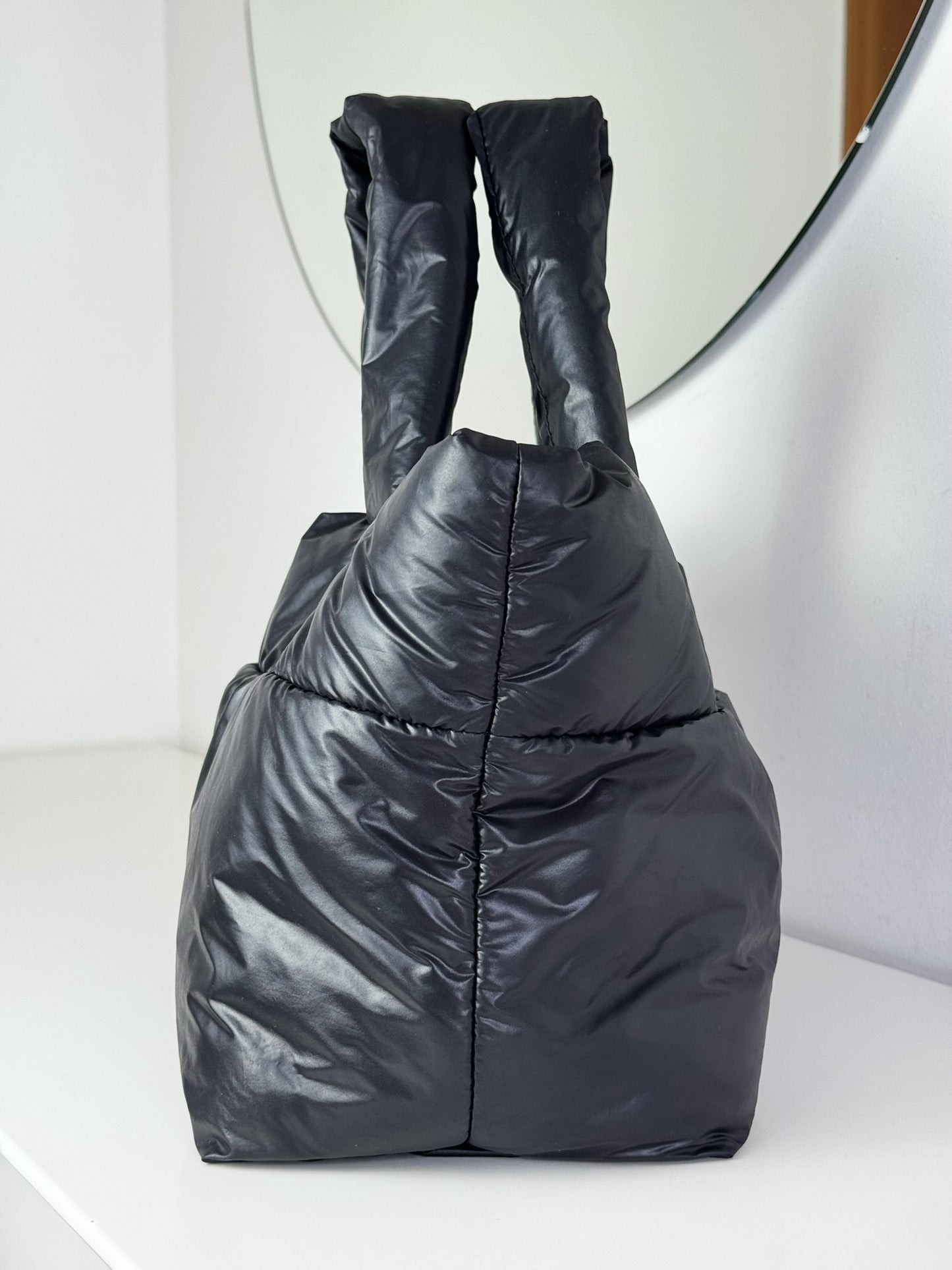 Chanel Vintage Coco Cocoon Tote Shoulder Bag