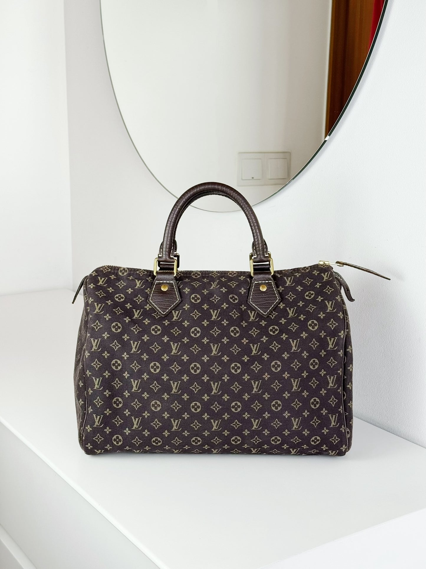 Louis Vuitton Vintage Monomini Idylle Speedy 30 Handbag Crossbody Bag
