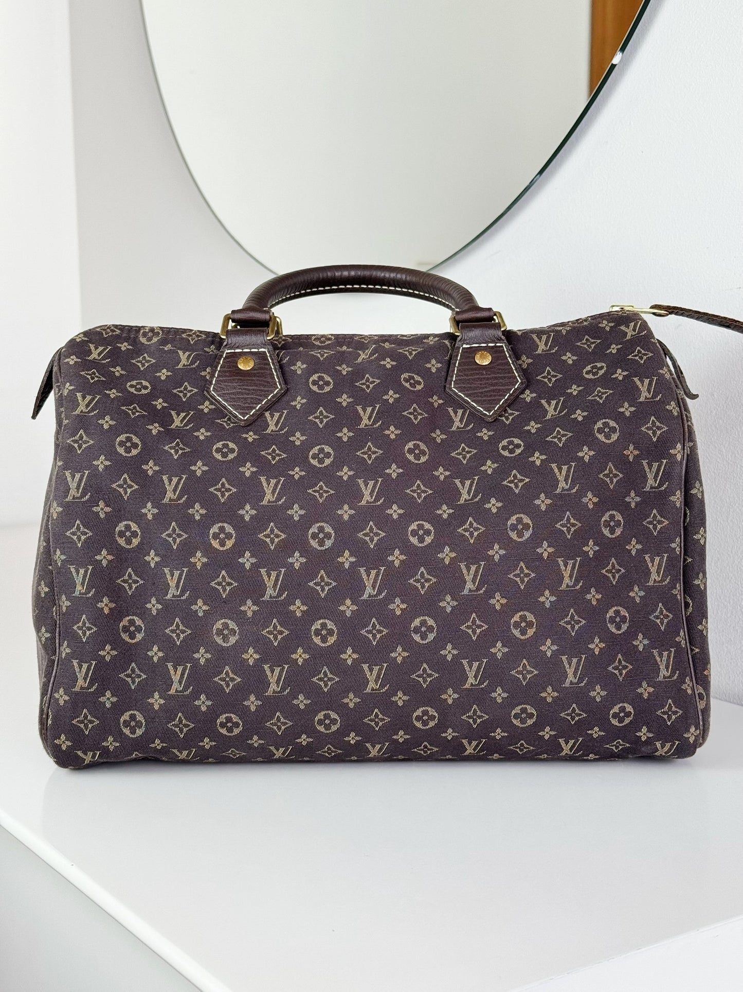 Louis Vuitton Vintage Monomini Idylle Speedy 30 Handbag Crossbody Bag