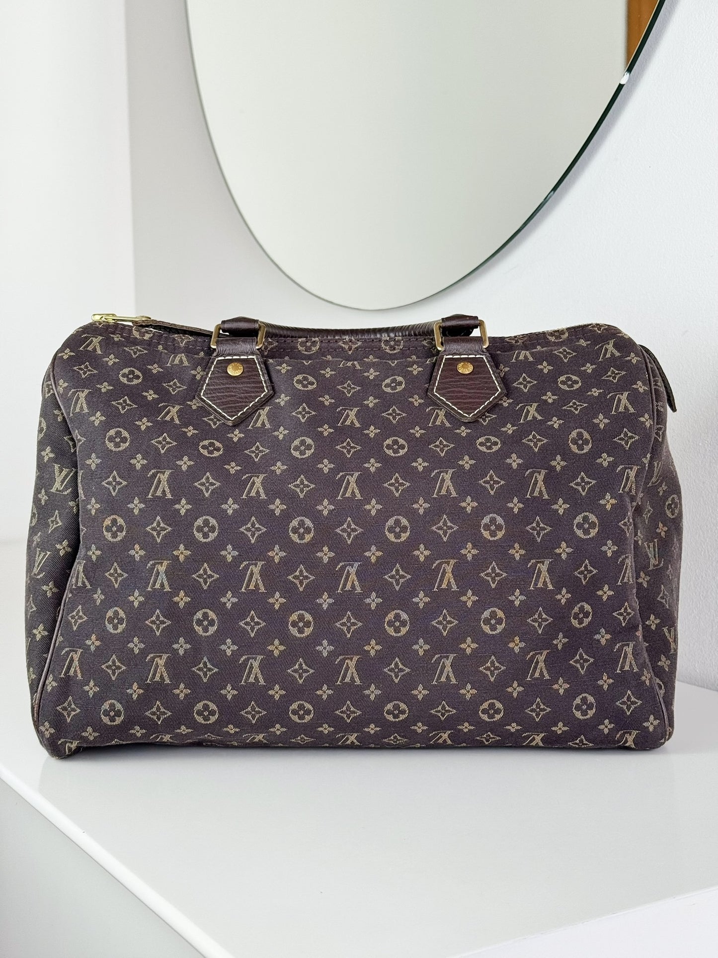 Louis Vuitton Vintage Monomini Idylle Speedy 30 Handbag Crossbody Bag