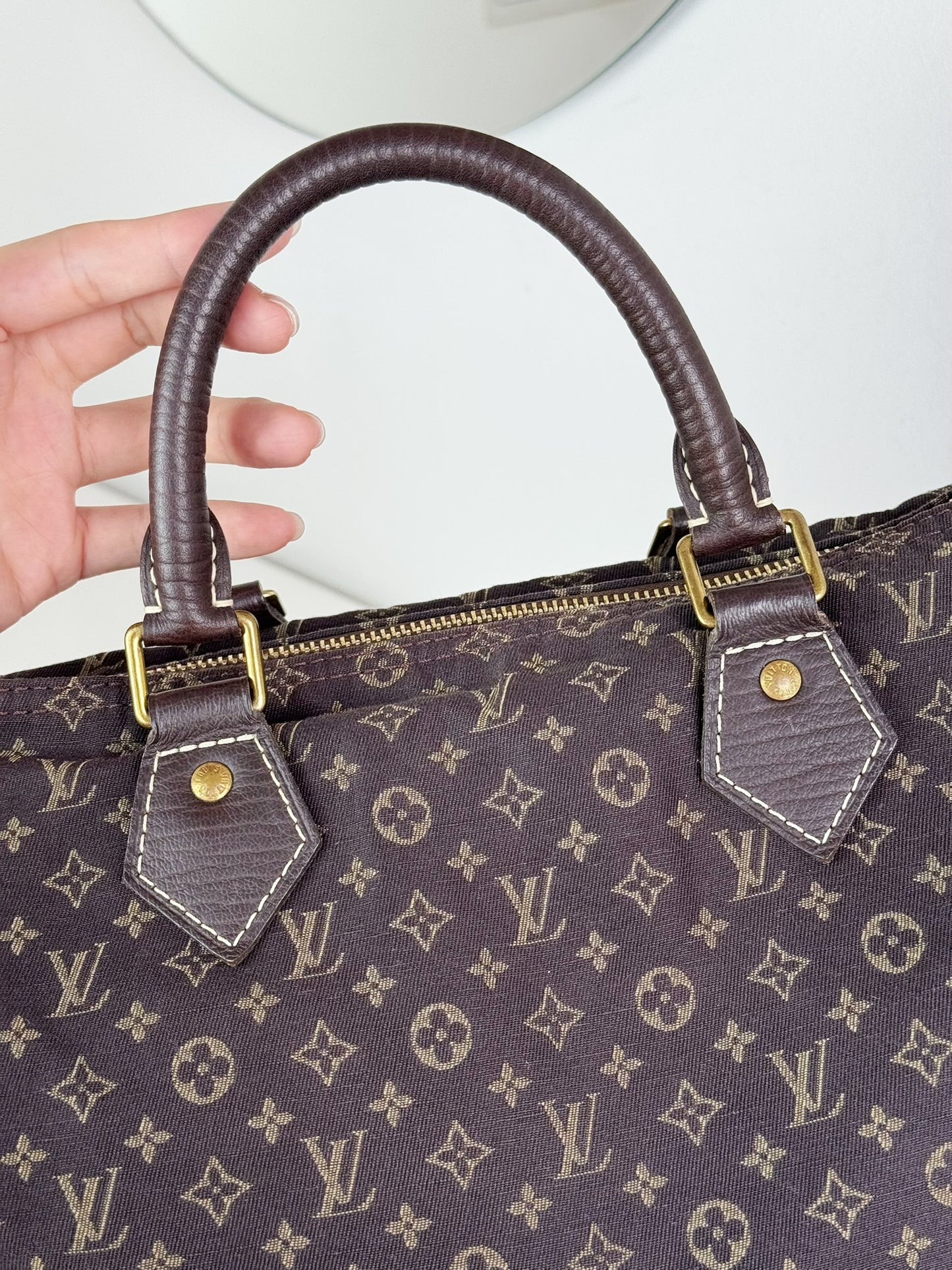Louis Vuitton Vintage Monomini Idylle Speedy 30 Handbag Crossbody Bag