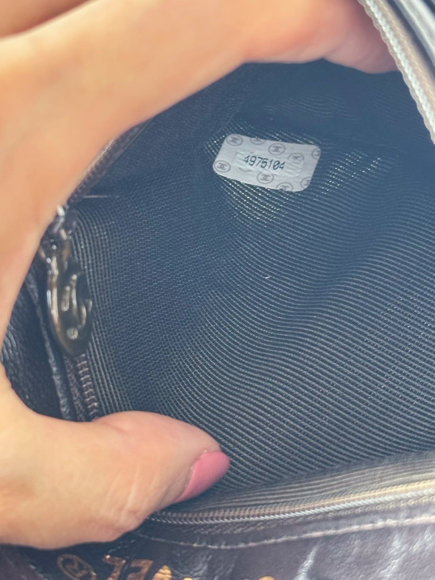 Chanel Vintage Brown Mini Tote Shoulder Bag