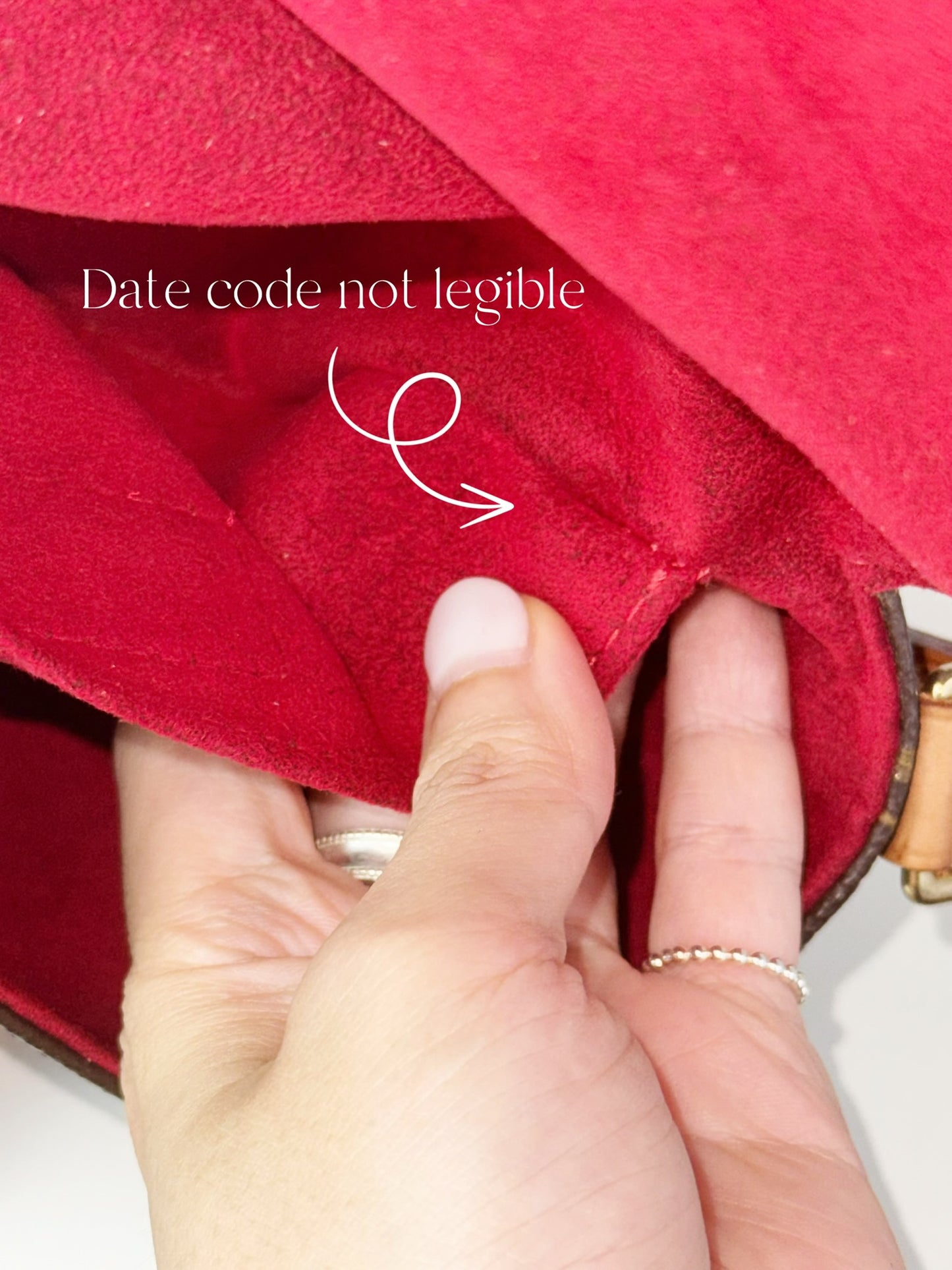 Louis Vuitton Vintage Tambourine Crossbody Bag