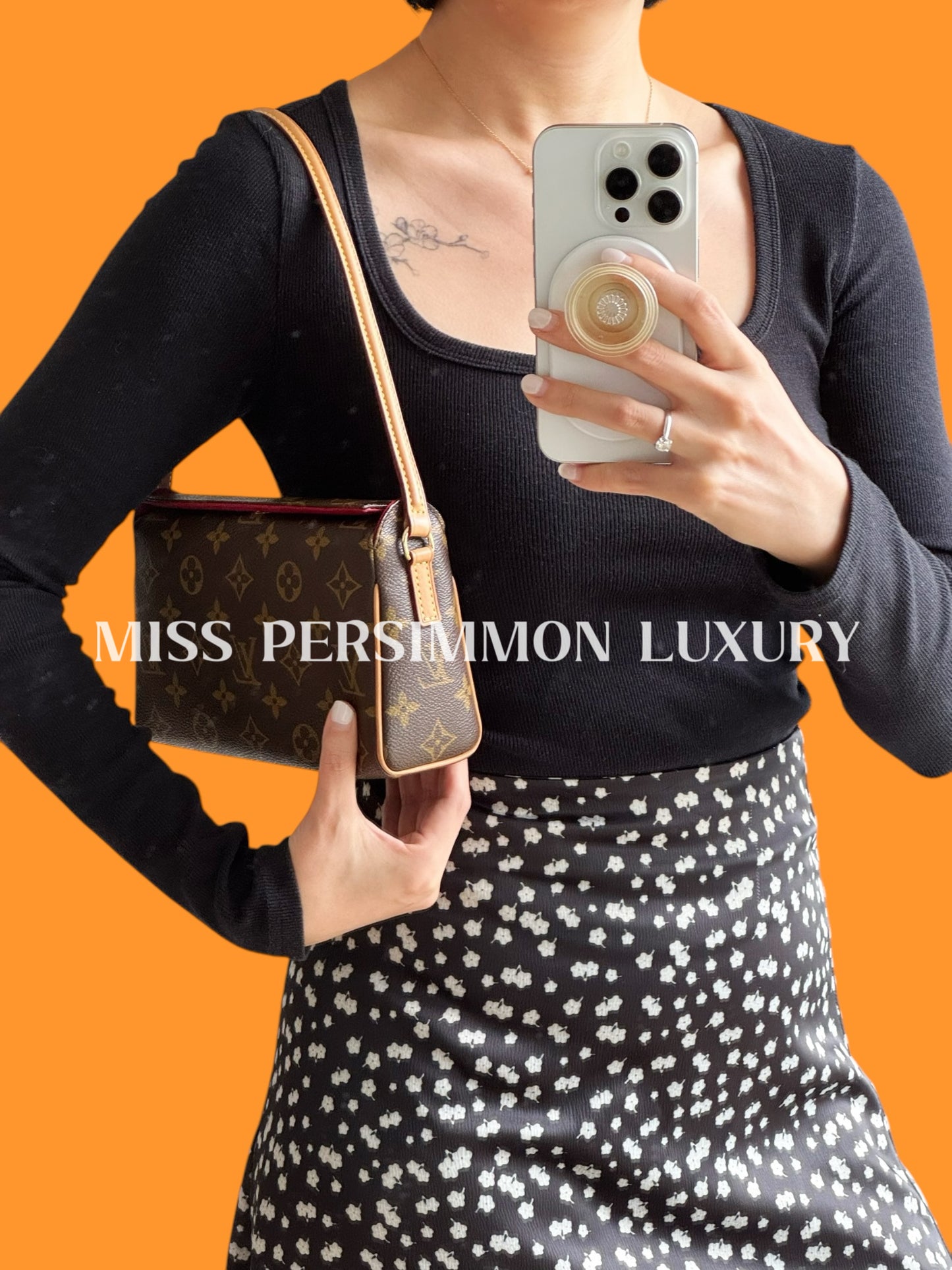 Louis Vuitton Vintage Recital Shoulder Bag