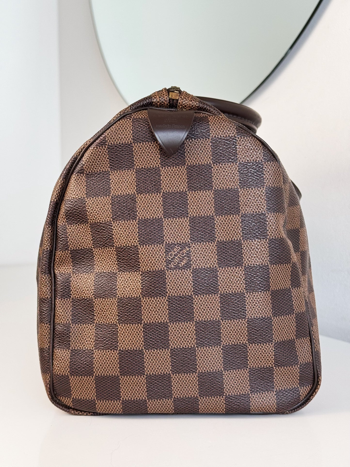 Louis Vuitton Vintage Damier Speedy 30 Handbag Crossbody Bag