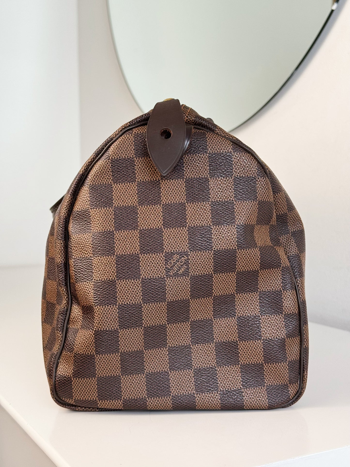 Louis Vuitton Vintage Damier Speedy 30 Handbag Crossbody Bag