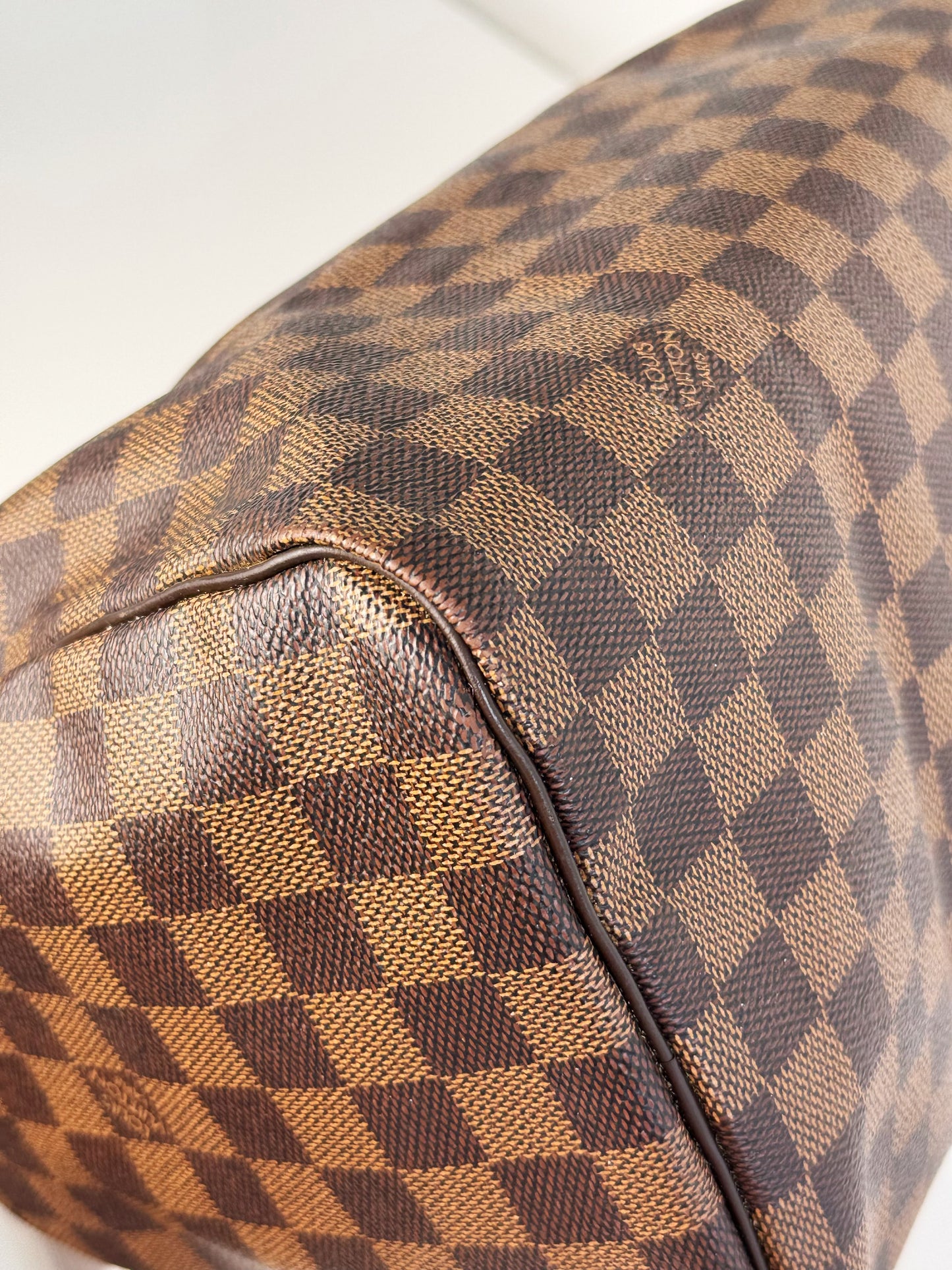 Louis Vuitton Vintage Damier Speedy 30 Handbag Crossbody Bag