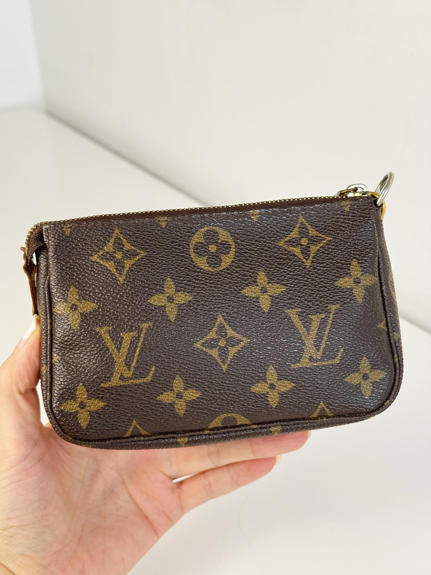 Louis Vuitton Vintage Mini Pochette Accessoires Shoulder Crossbody Bag