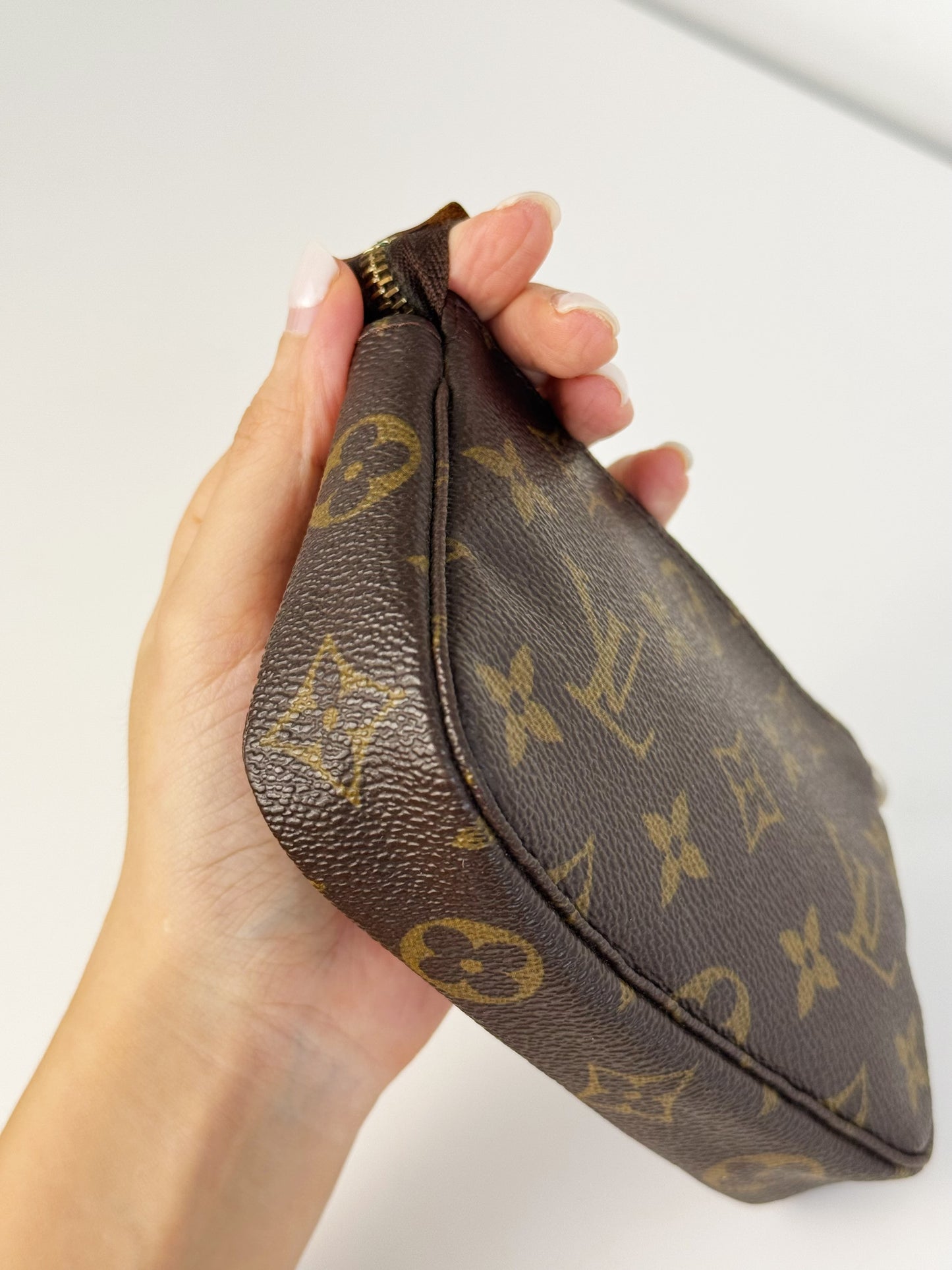 Louis Vuitton Vintage Mini Pochette Accessoires Shoulder Crossbody Bag