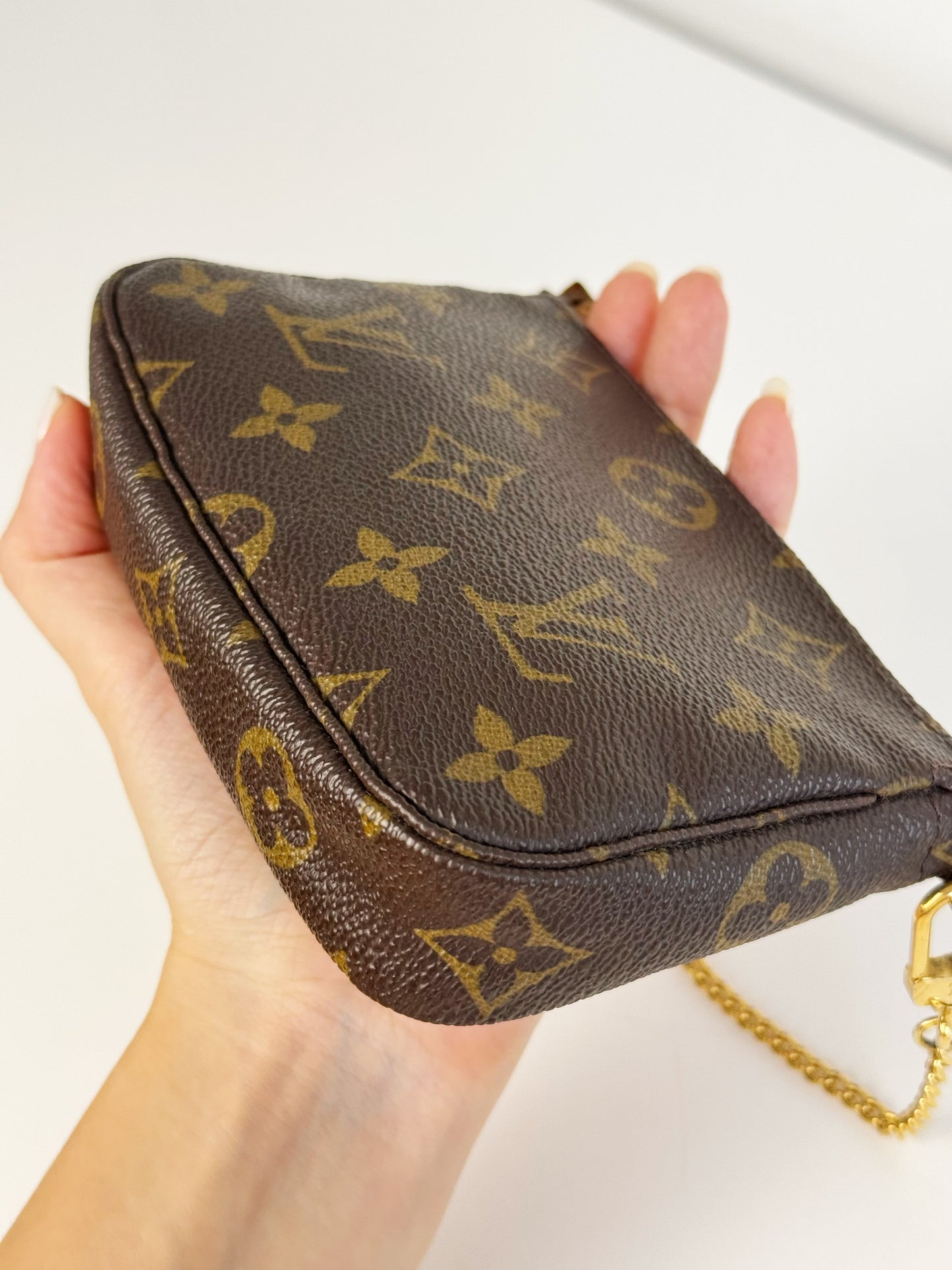 Louis Vuitton Vintage Mini Pochette Accessoires Shoulder Crossbody Bag