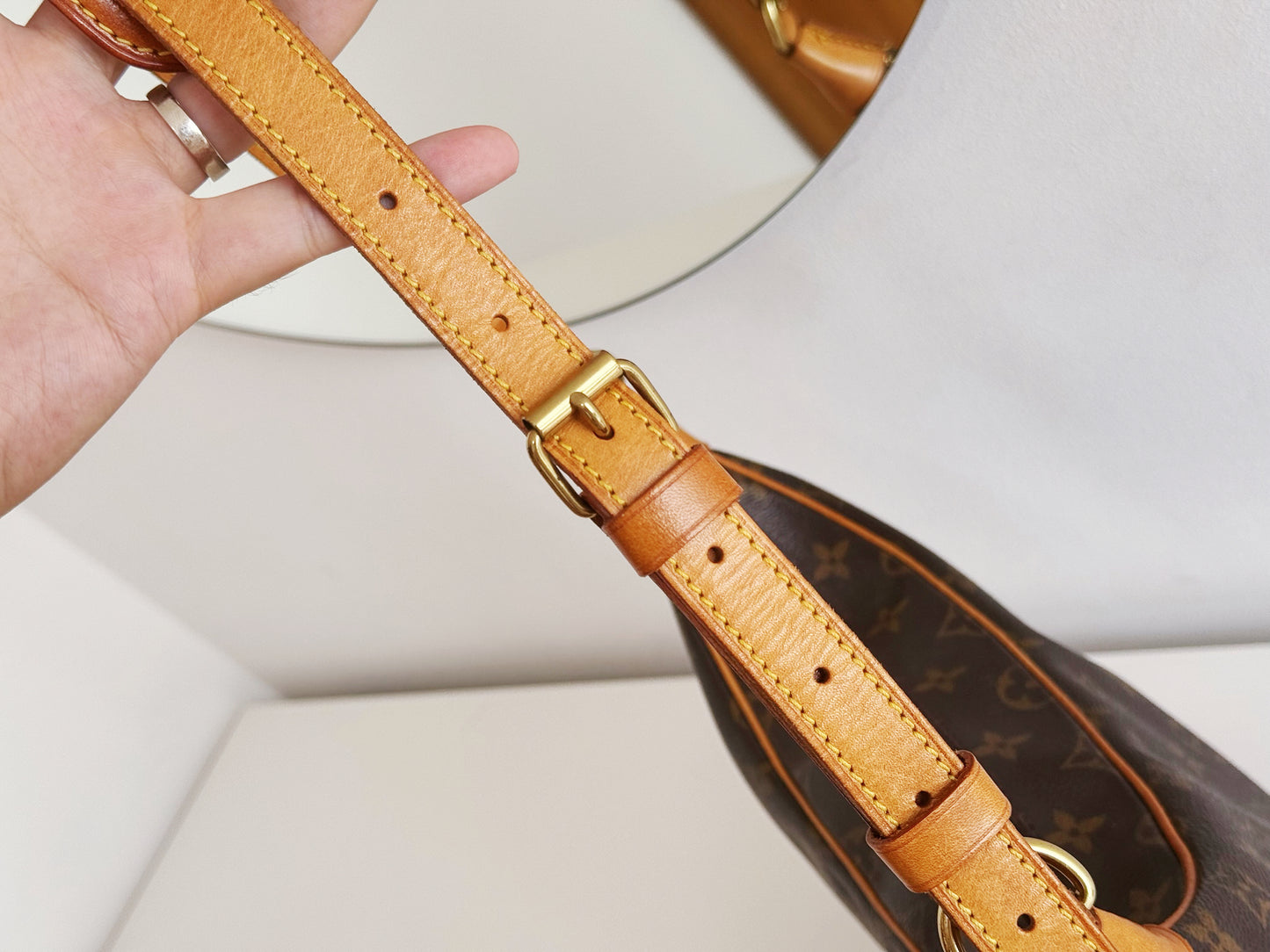 Louis Vuitton Vintage Boulogne Shoulder Crossbody Bag