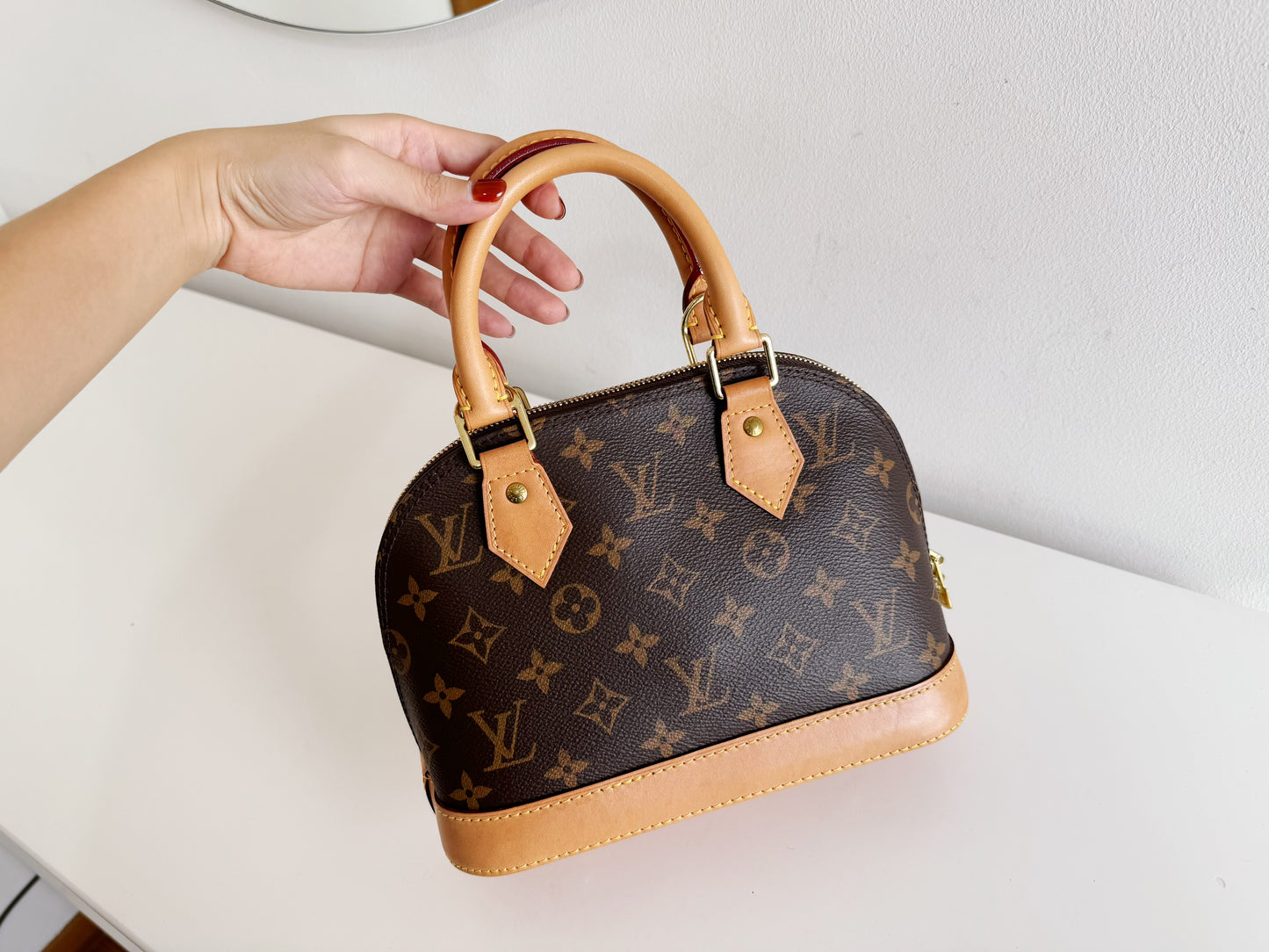 Louis Vuitton Alma BB Handbag Crossbody Bag