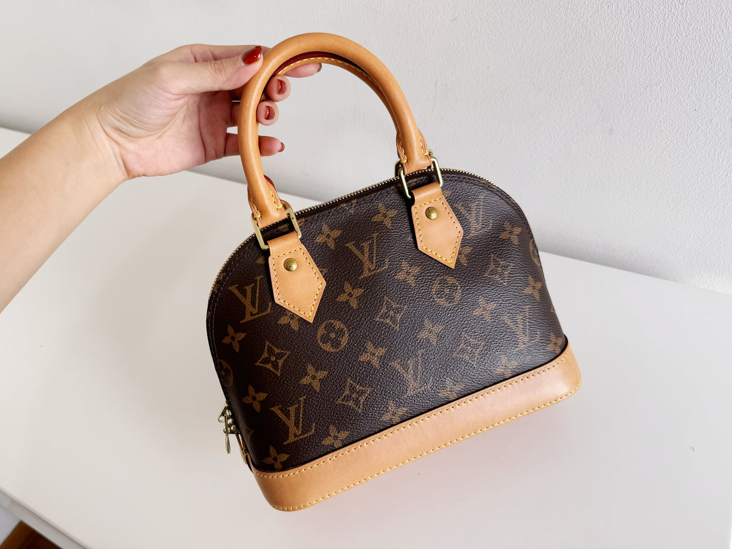 Louis Vuitton Alma BB Handbag Crossbody Bag
