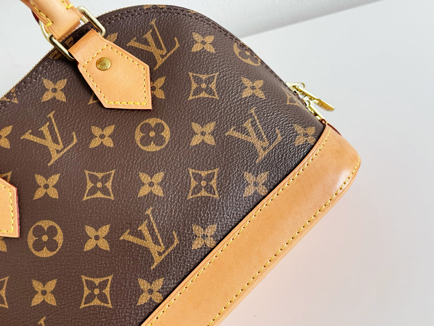 Louis Vuitton Alma BB Handbag Crossbody Bag