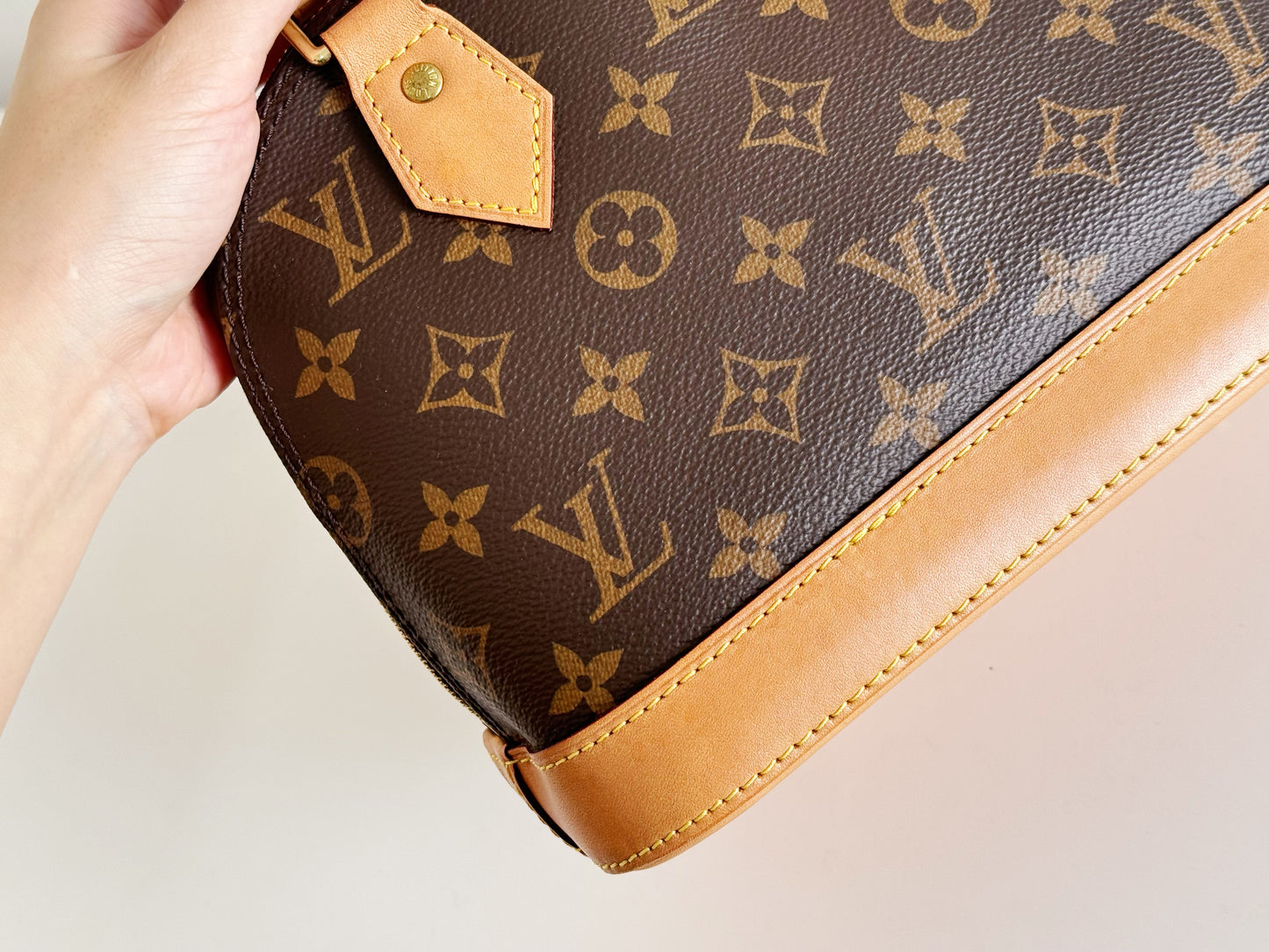 Louis Vuitton Alma BB Handbag Crossbody Bag