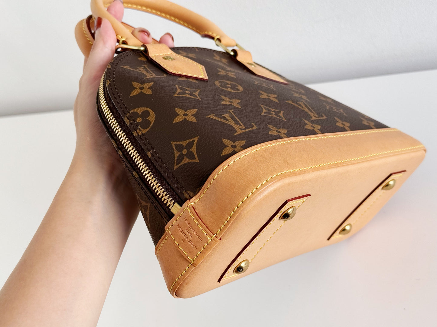 Louis Vuitton Alma BB Handbag Crossbody Bag