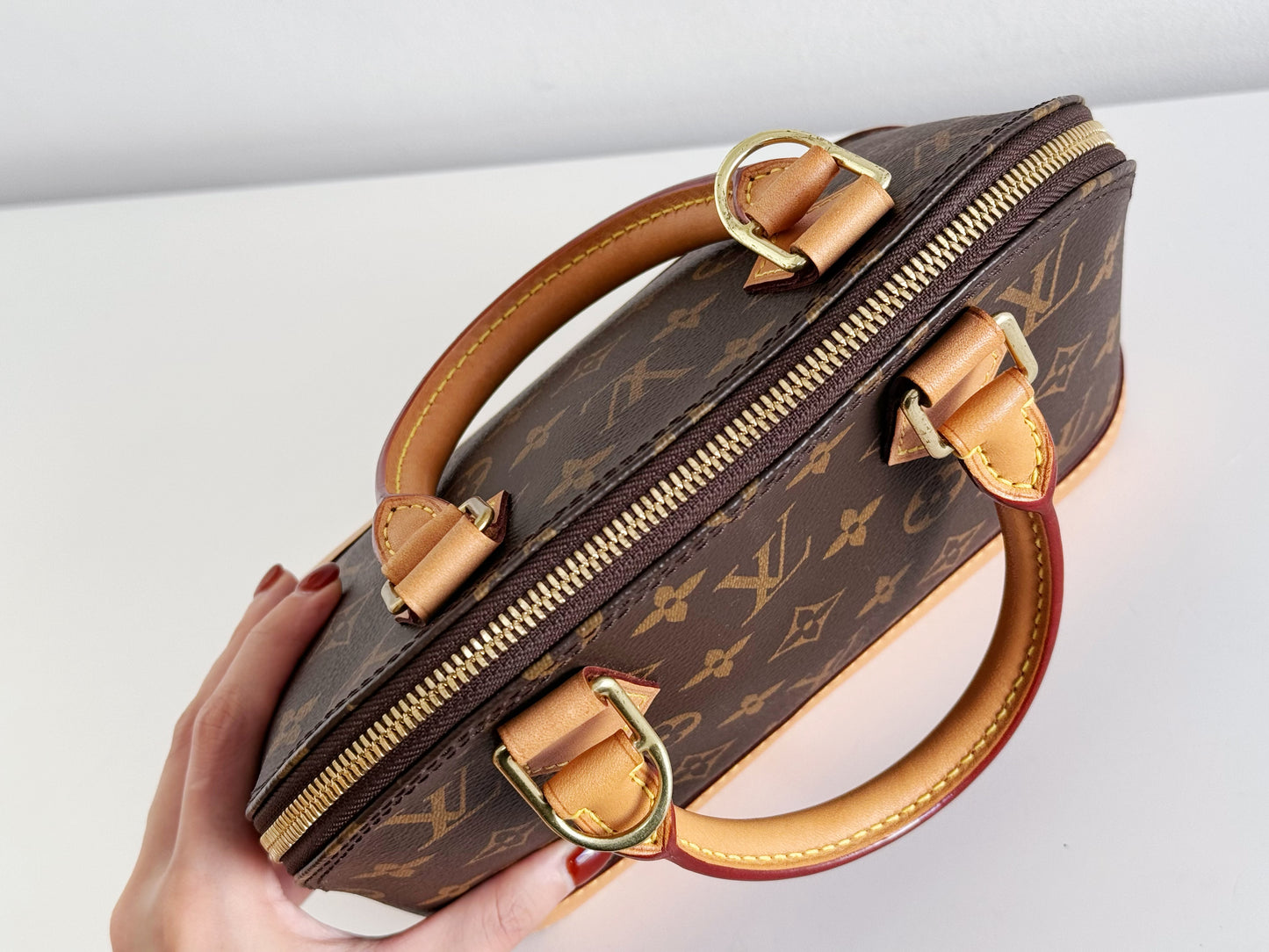 Louis Vuitton Alma BB Handbag Crossbody Bag