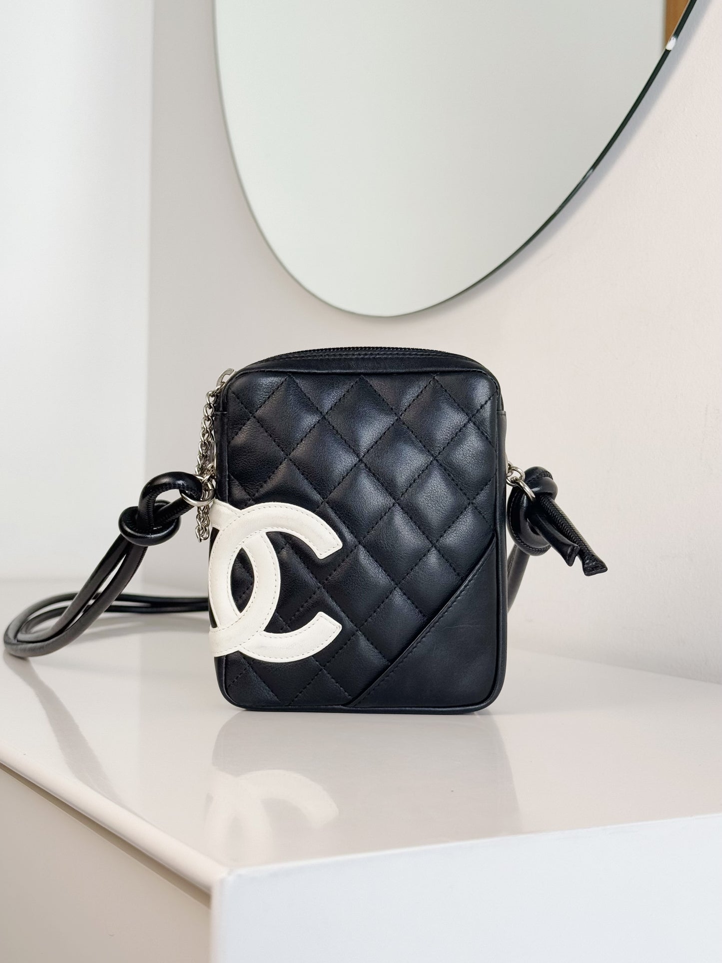 Chanel Vintage Cambon Mini Crossbody Bag