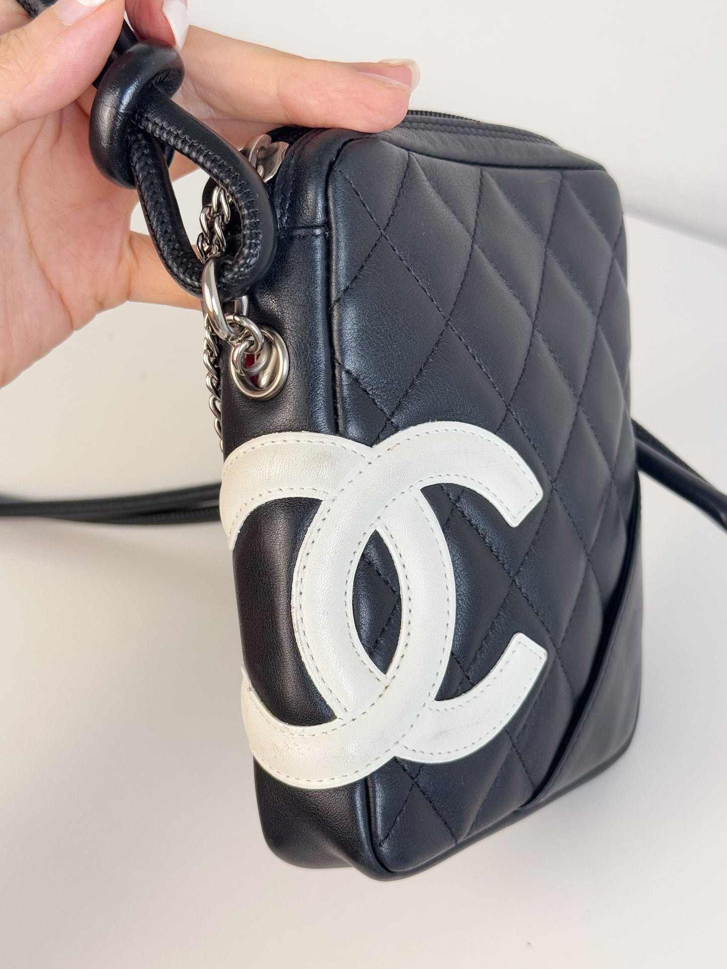 Chanel Vintage Cambon Mini Crossbody Bag