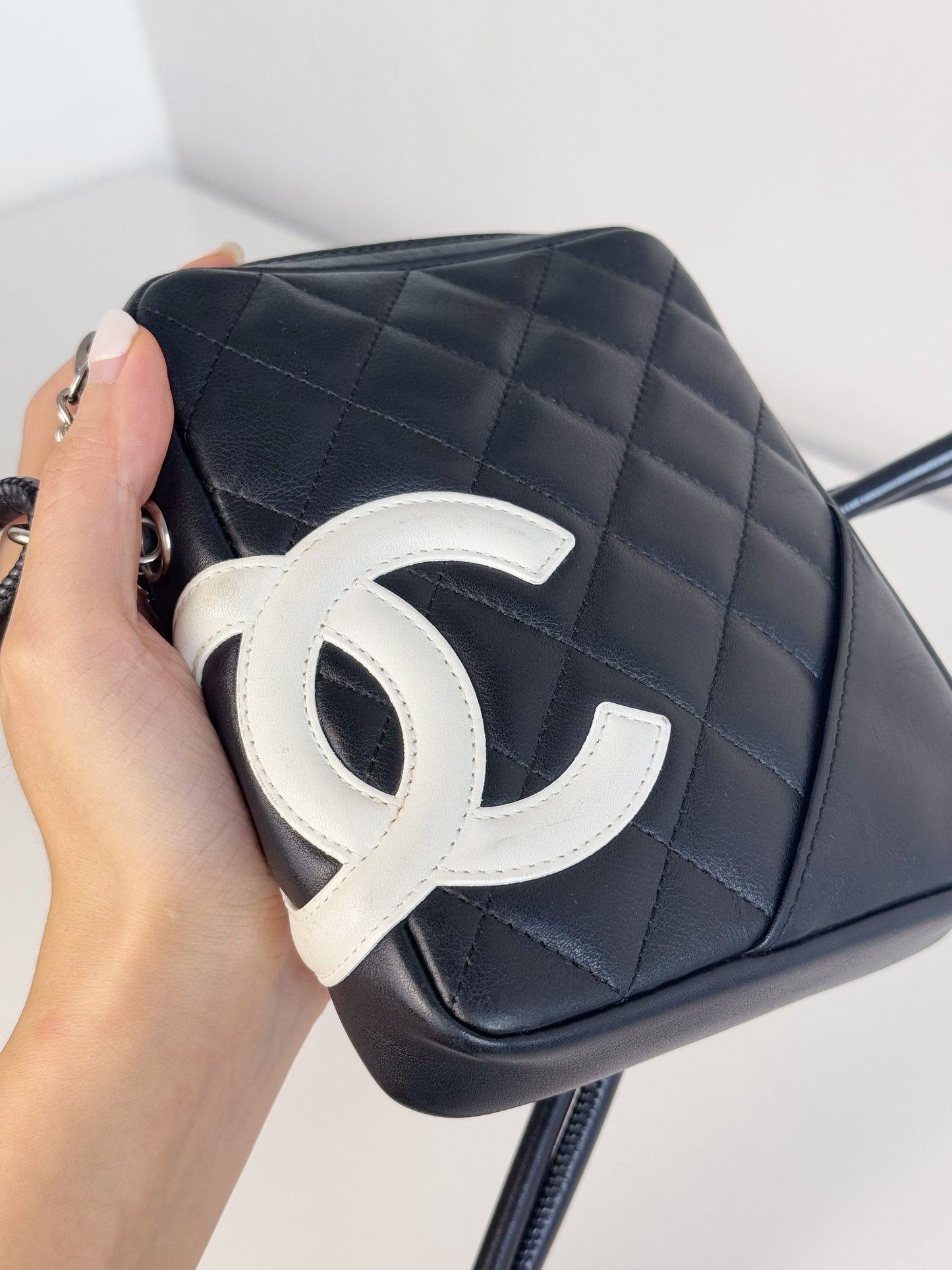 Chanel Vintage Cambon Mini Crossbody Bag