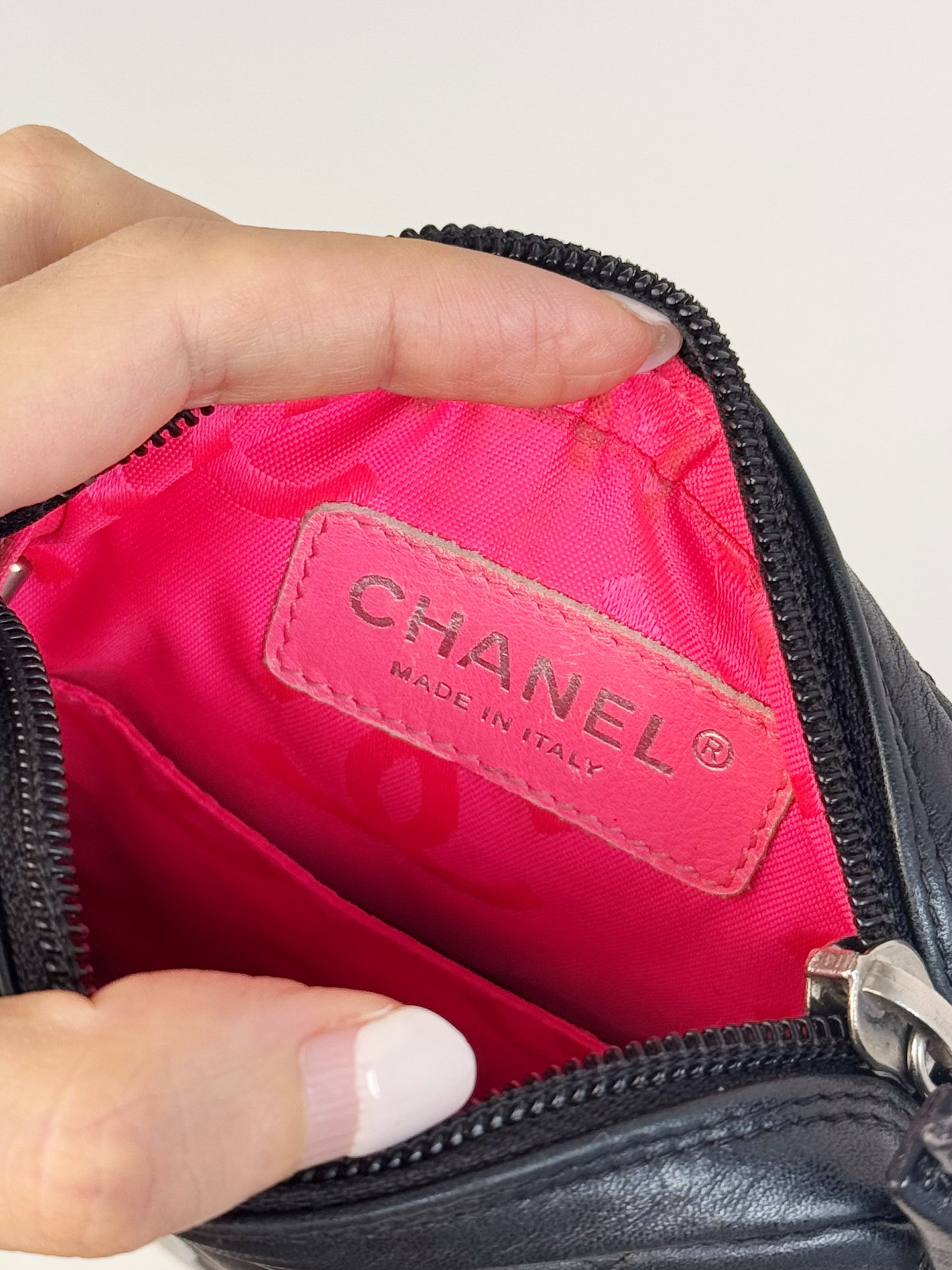 Chanel Vintage Cambon Mini Crossbody Bag