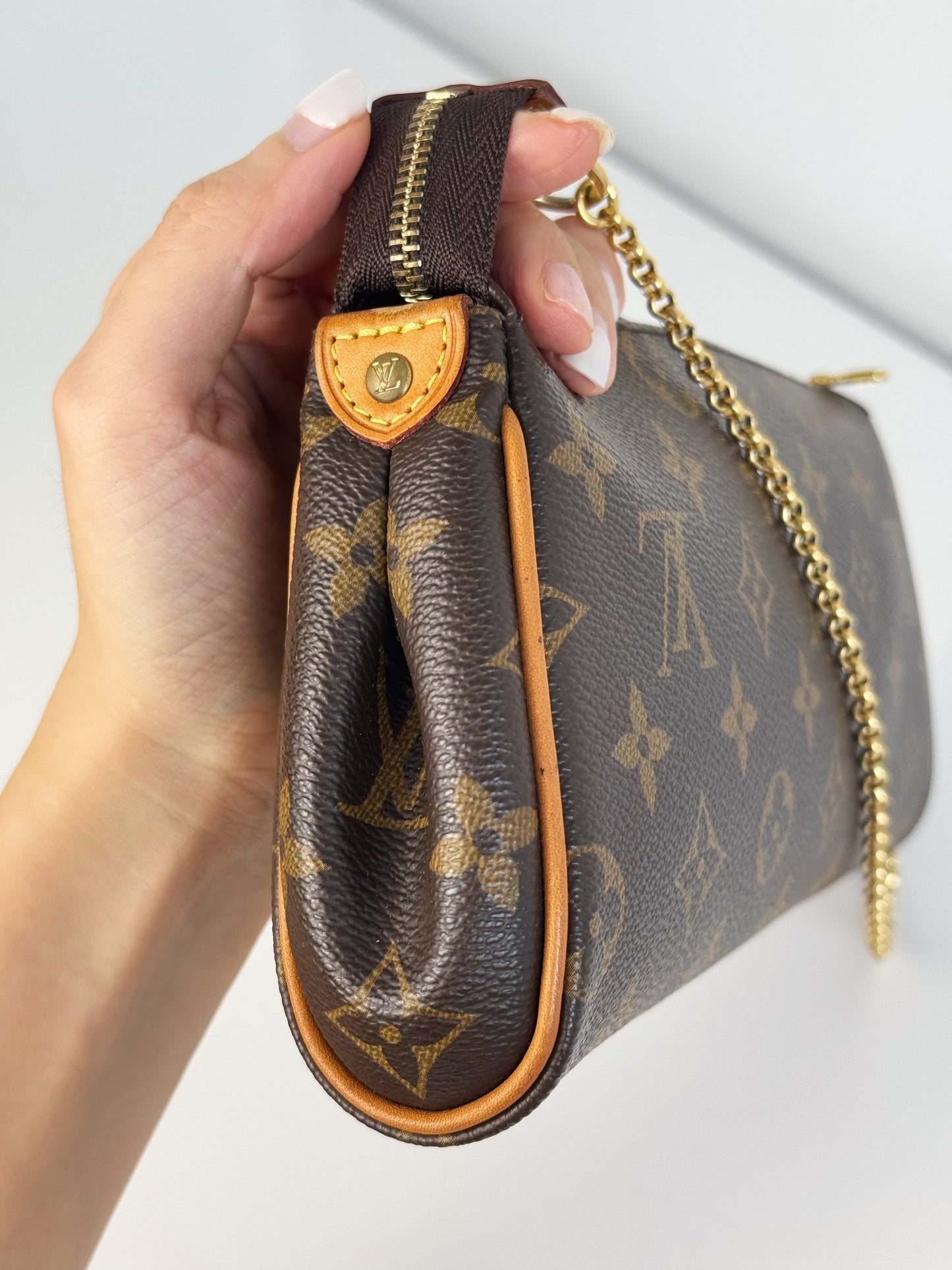 Louis Vuitton Vintage Eva Shoulder Crossbody Bag