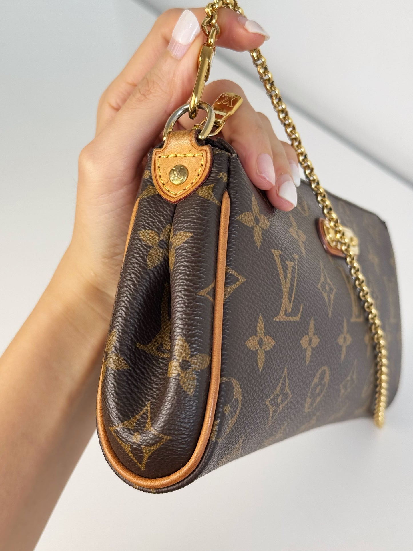 Louis Vuitton Vintage Eva Shoulder Crossbody Bag