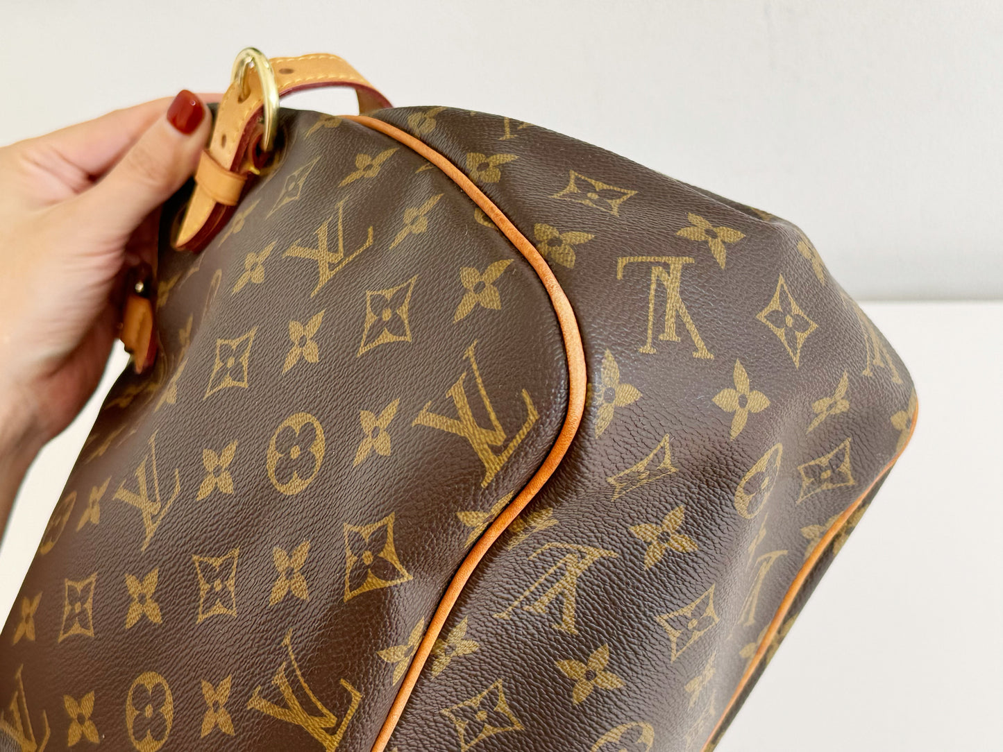 Louis Vuitton Vintage Batignolles Shoulder Tote Bag