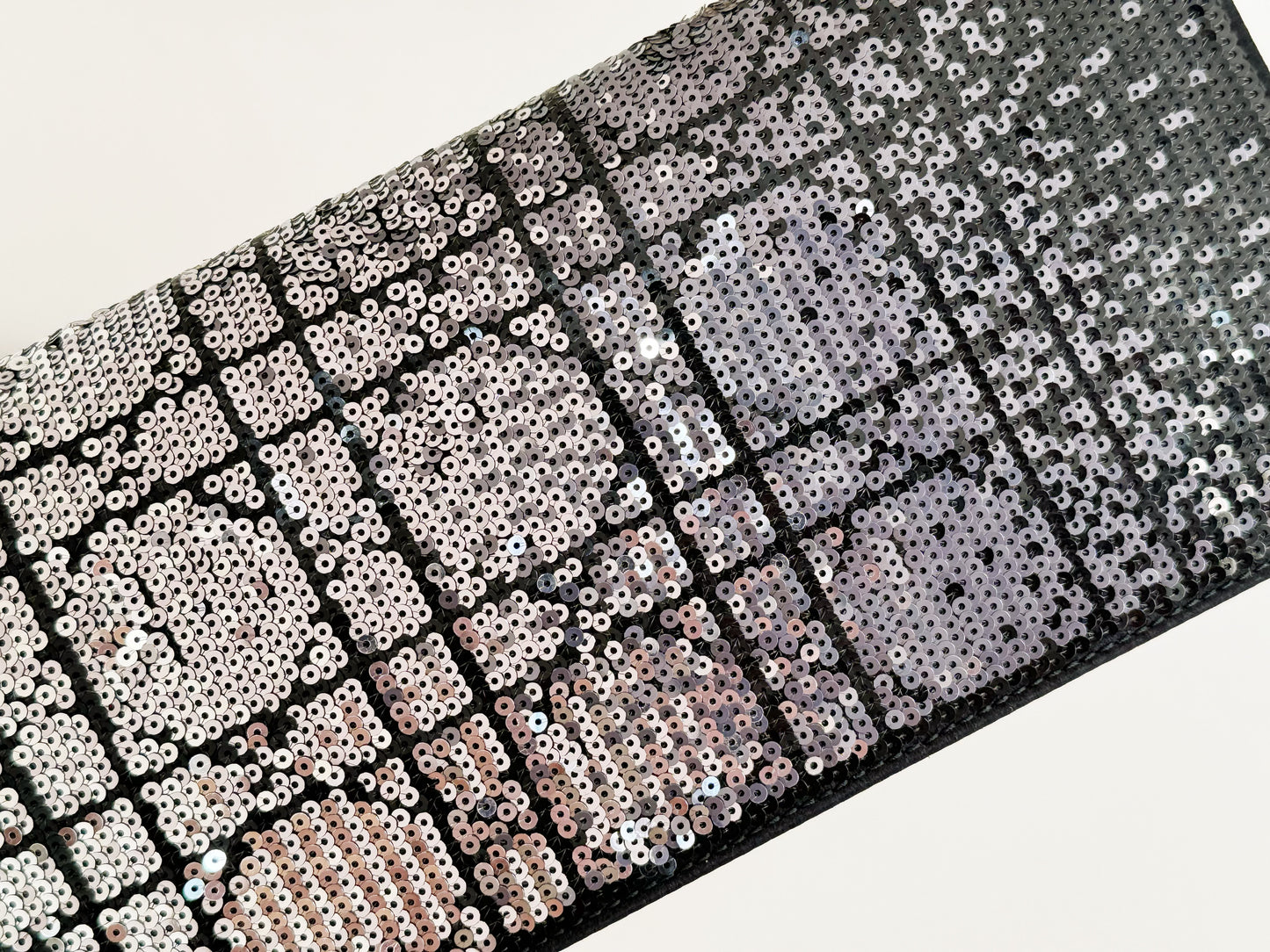 Christian Dior Vintage Glitter Wallet on Chain Clutch Crossbody Handbag