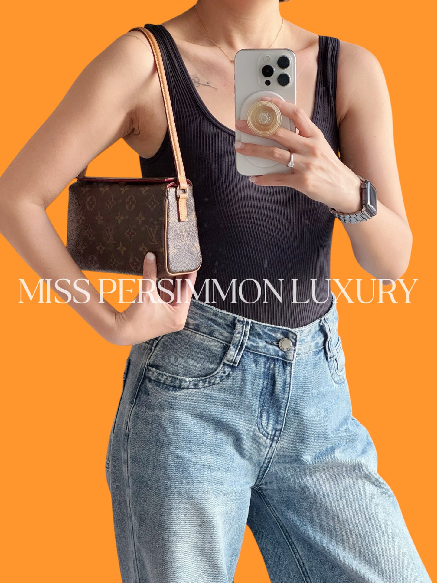Louis Vuitton Vintage Recital Shoulder Bag