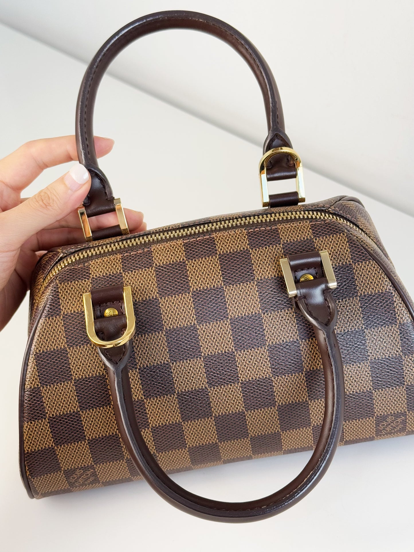 Louis Vuitton Vintage Damier Ribera Handbag Crossbody Bag