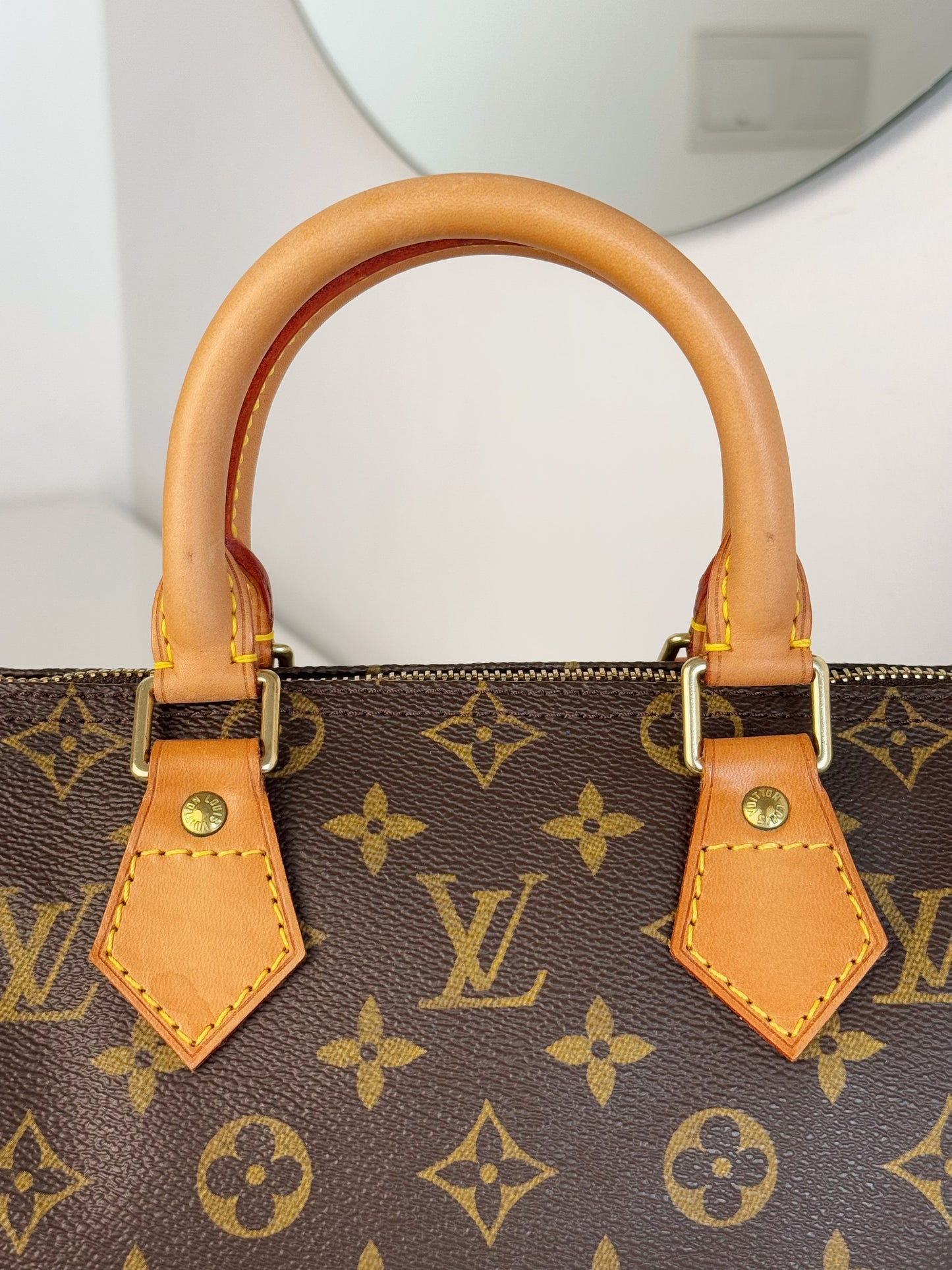 Louis Vuitton Vintage Speedy 25 Handbag Crossbody Bag