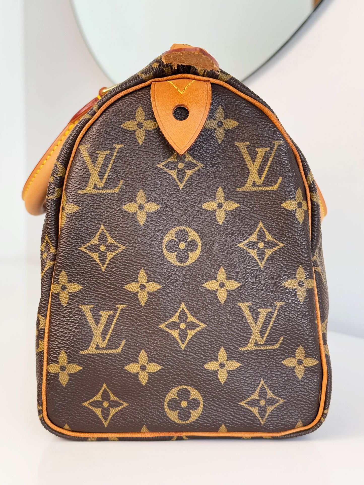 Louis Vuitton Vintage Speedy 25 Handbag Crossbody Bag